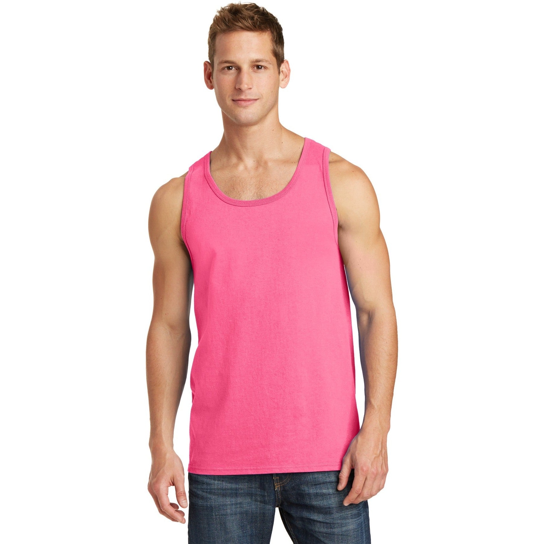 Port & Company-Port & Company® Core Cotton Tank Top. PC54TT-MedTech-10