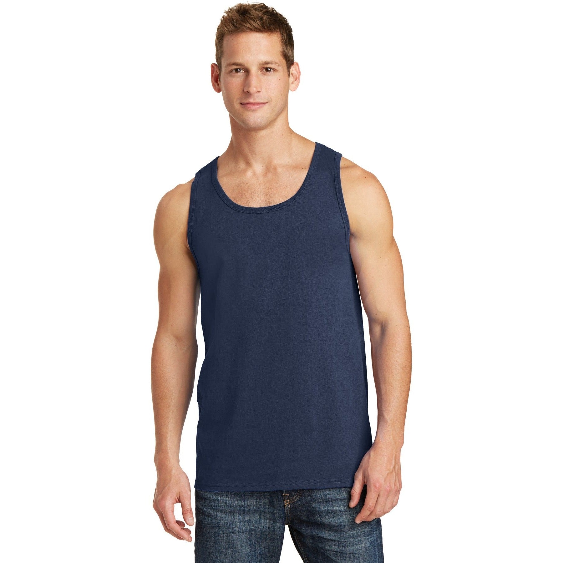 Port & Company-Port & Company® Core Cotton Tank Top. PC54TT-MedTech-6