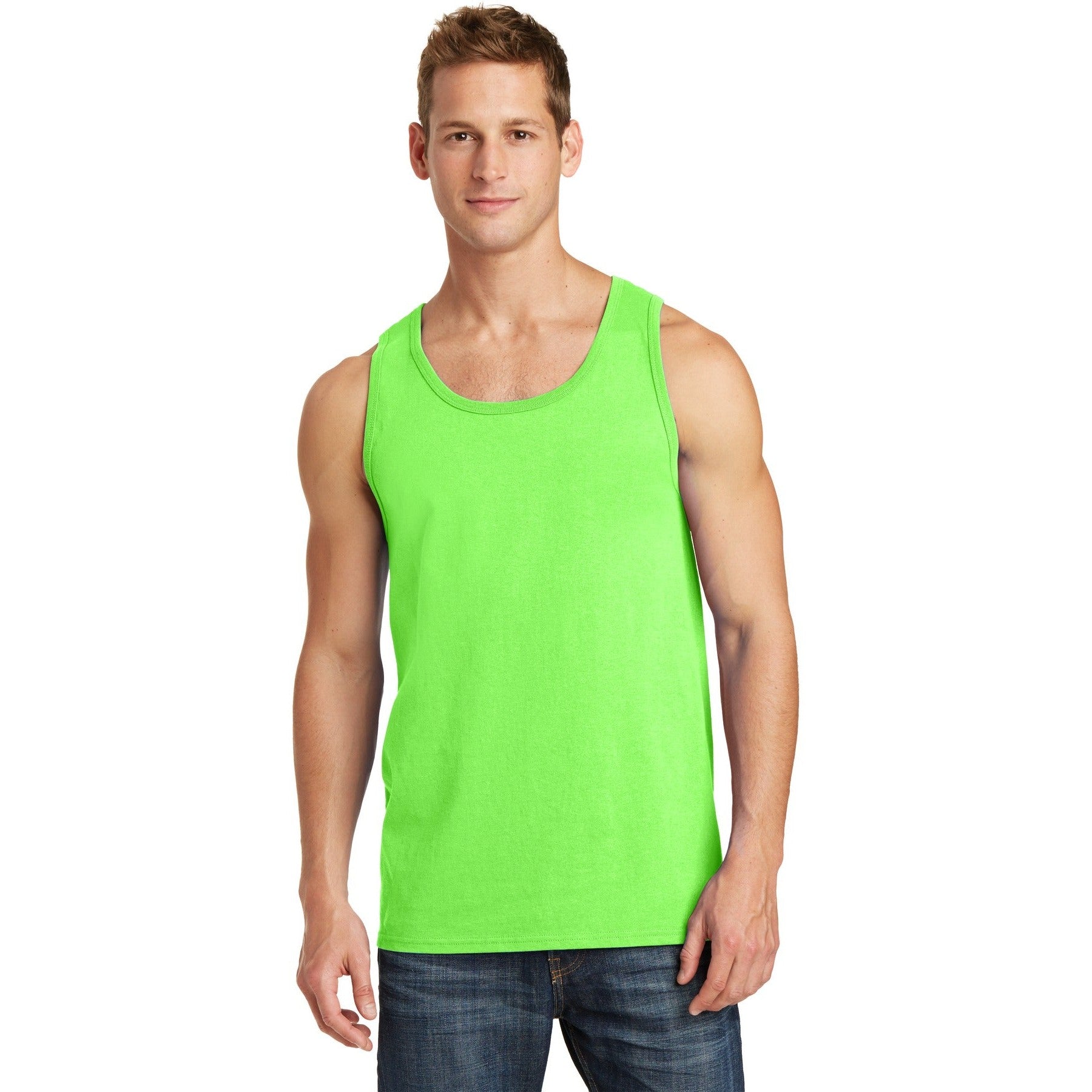 Port & Company-Port & Company® Core Cotton Tank Top. PC54TT-MedTech-8