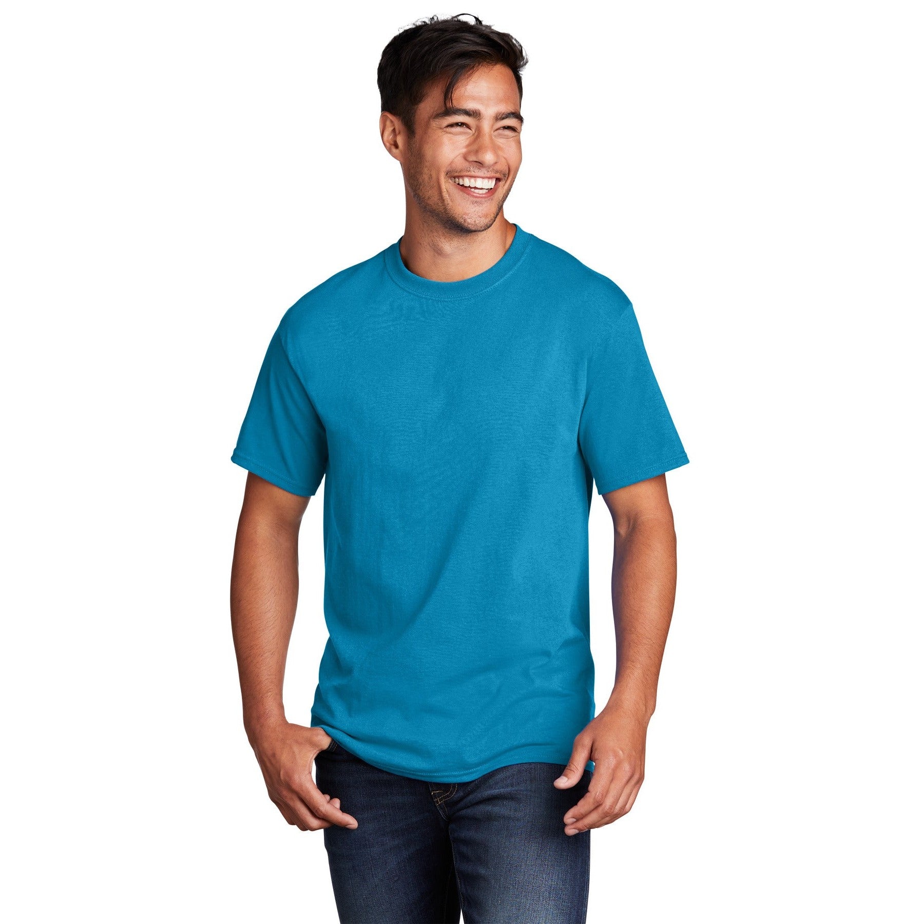 Port & Company-Port & Company® - Core Cotton Tee. PC54 2/3-MedTech-13
