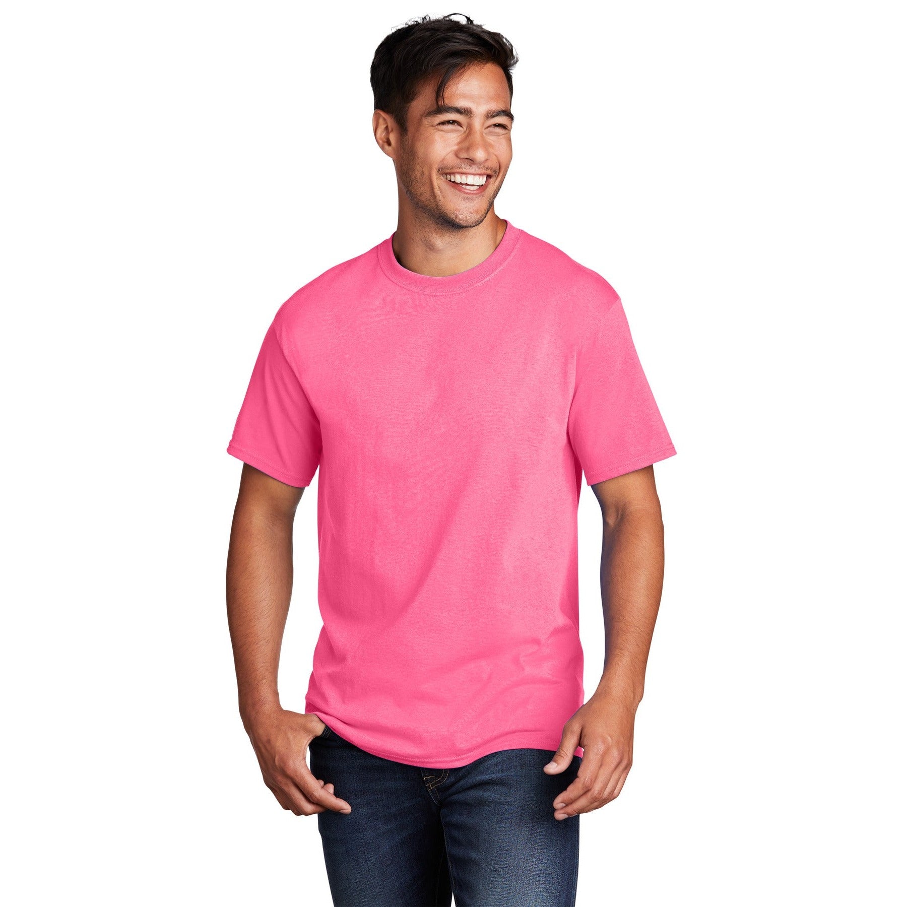 Port & Company-Port & Company® - Core Cotton Tee. PC54 2/3-MedTech-16