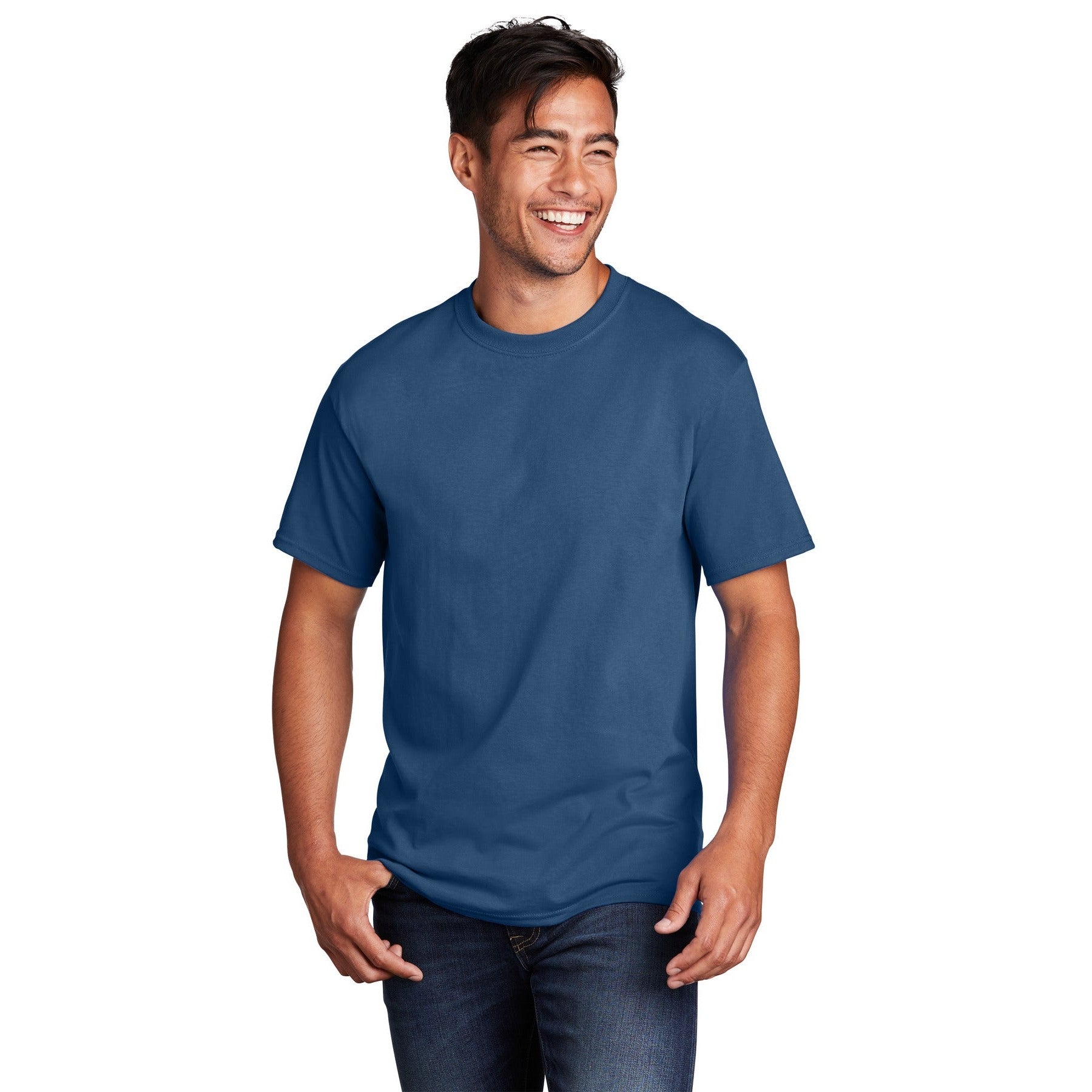 Port & Company-Port & Company® - Core Cotton Tee. PC54 2/3-MedTech-18
