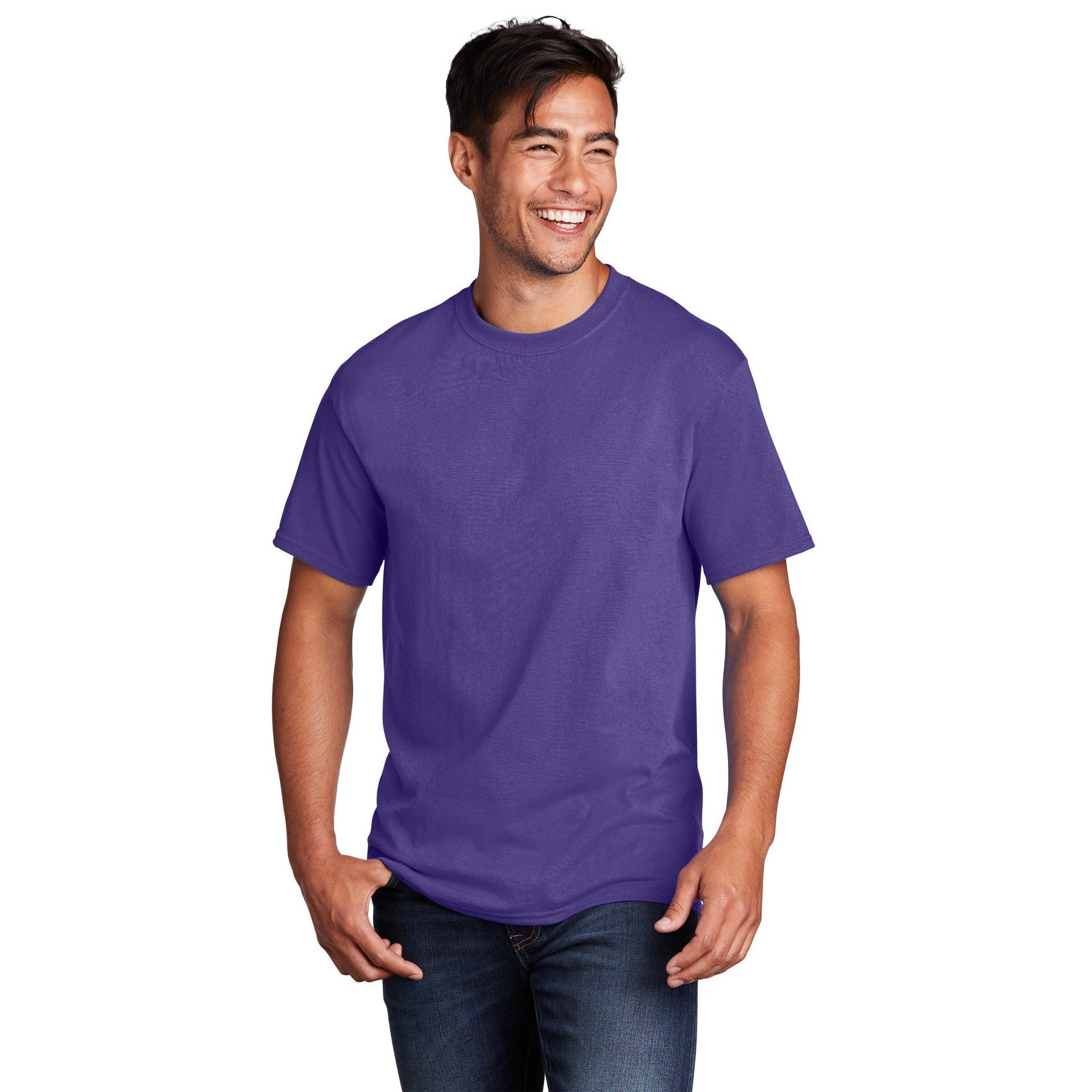 Port & Company-Port & Company® - Core Cotton Tee. PC54 2/3-MedTech-25