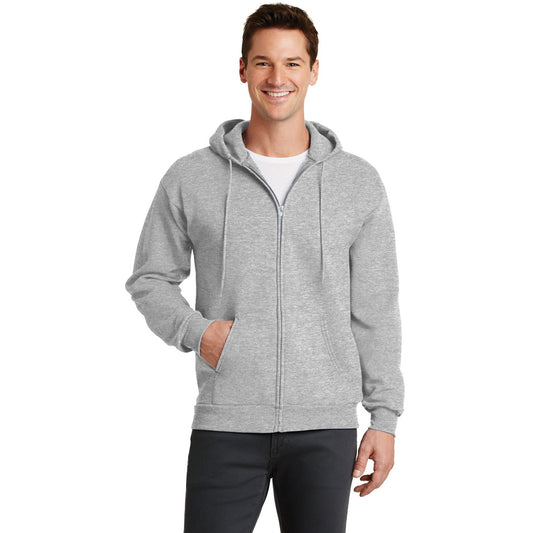 Port & Company-Port & Company® - Core Fleece Full-Zip Hooded Sweatshirt. PC78ZH-MedTech-1
