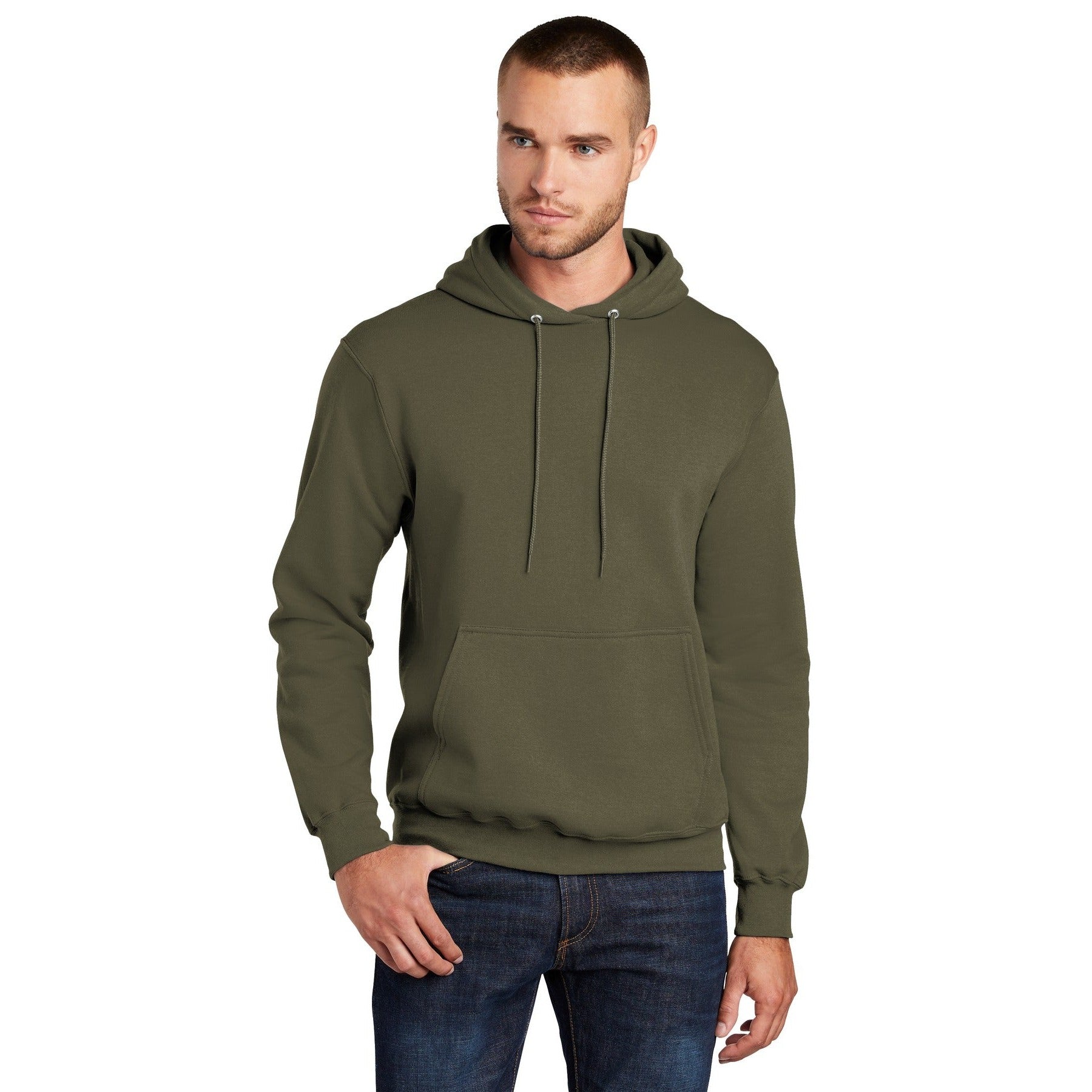 Port & Company-Port & Company® - Core Fleece Pullover Hooded Sweatshirt. PC78H 2/2-MedTech-6