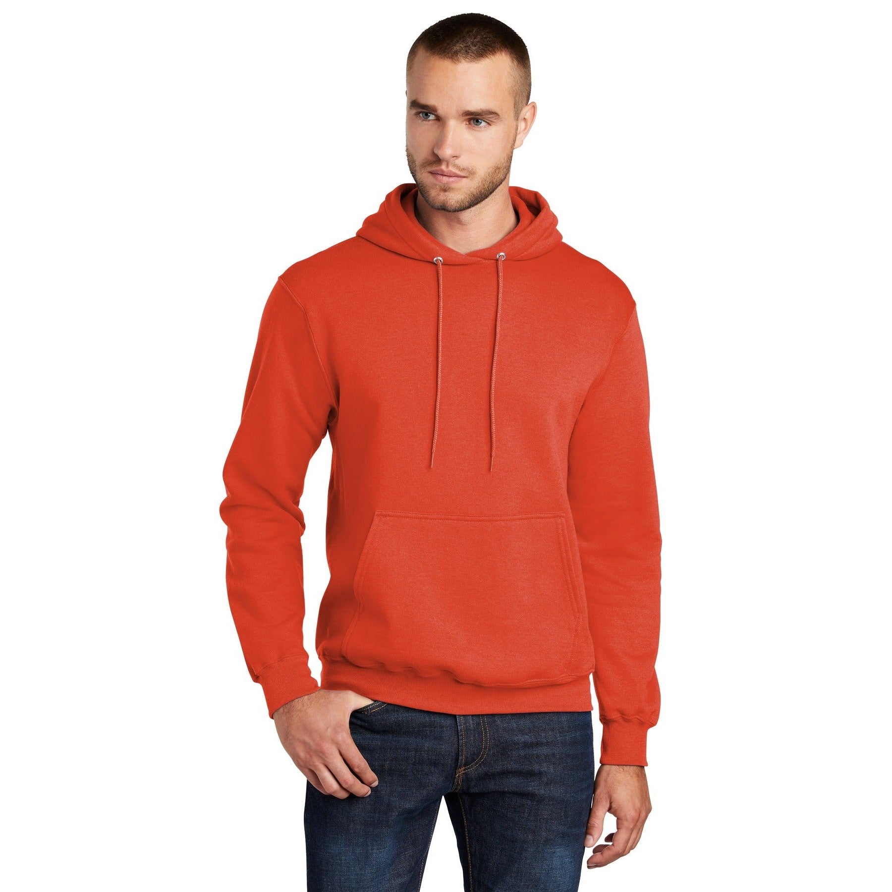 Port & Company-Port & Company® - Core Fleece Pullover Hooded Sweatshirt. PC78H 2/2-MedTech-7