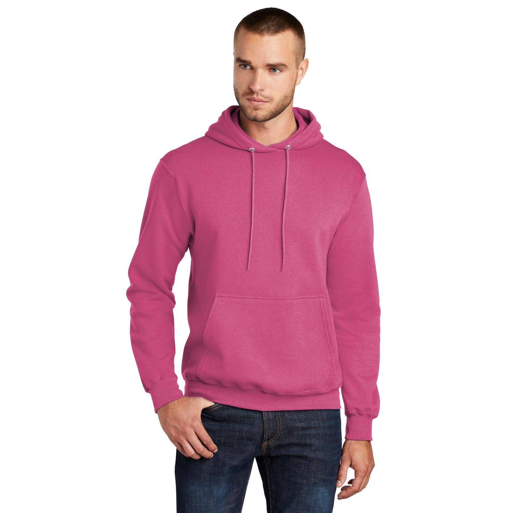 Port & Company-Port & Company® - Core Fleece Pullover Hooded Sweatshirt. PC78H 2/2-MedTech-15