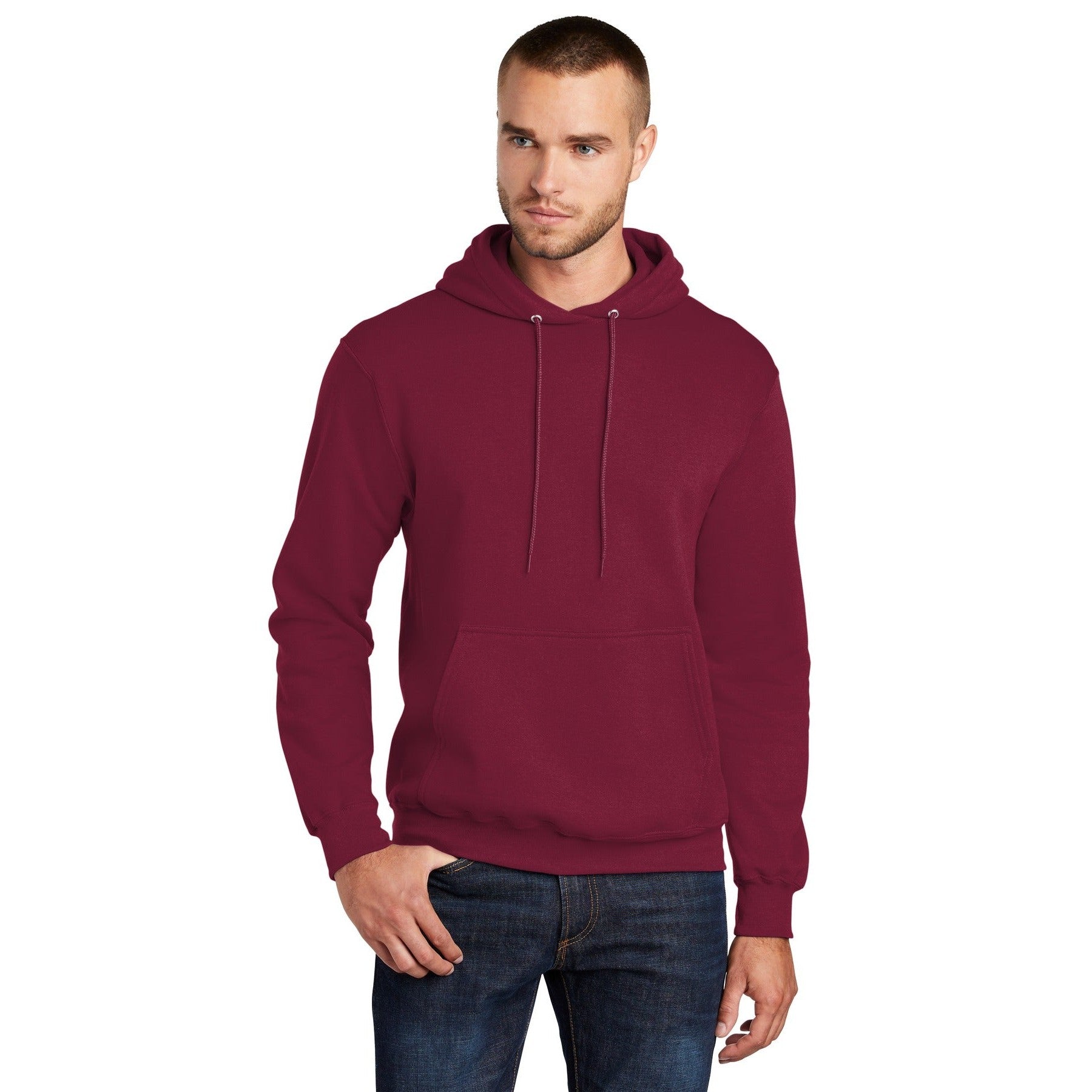Port & Company-Port & Company® - Core Fleece Pullover Hooded Sweatshirt. PC78H 1/2-MedTech-6