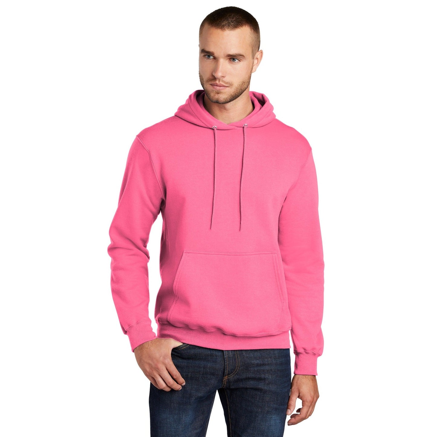 Port & Company-Port & Company® - Core Fleece Pullover Hooded Sweatshirt. PC78H 2/2-MedTech-1