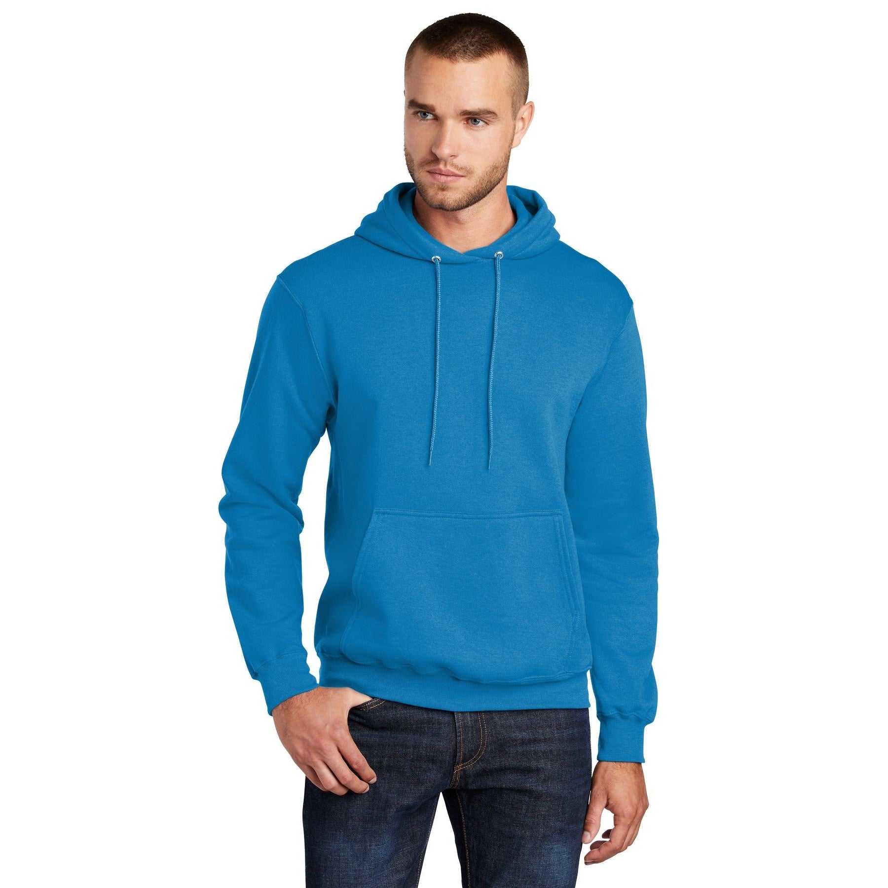 Port & Company-Port & Company® - Core Fleece Pullover Hooded Sweatshirt. PC78H 2/2-MedTech-16
