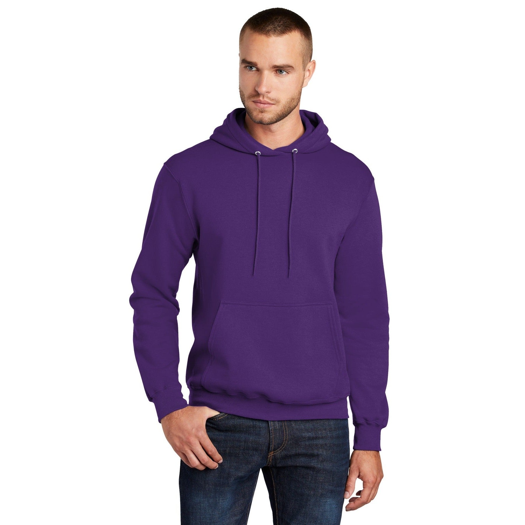 Port & Company-Port & Company® - Core Fleece Pullover Hooded Sweatshirt. PC78H 2/2-MedTech-20