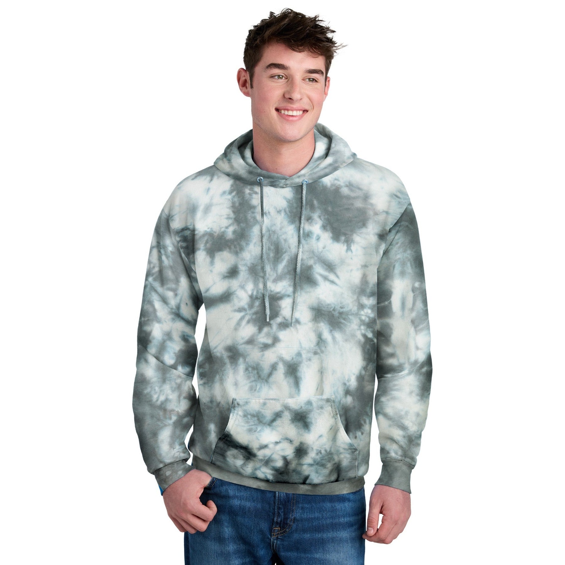 Port & Company-Port & Company® Crystal Tie-Dye Pullover Hoodie PC144-MedTech-4