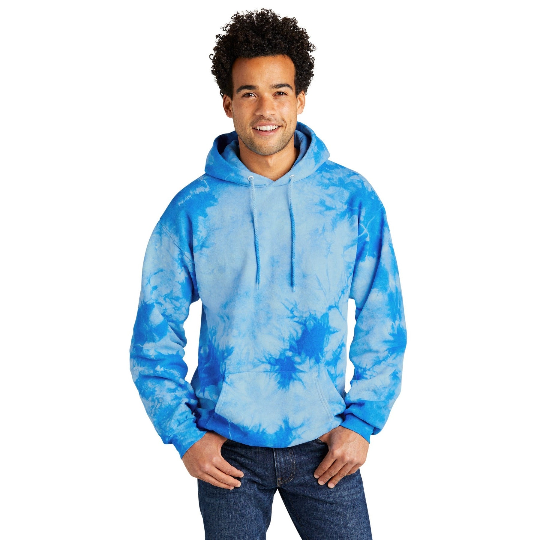Port & Company-Port & Company® Crystal Tie-Dye Pullover Hoodie PC144-MedTech-8