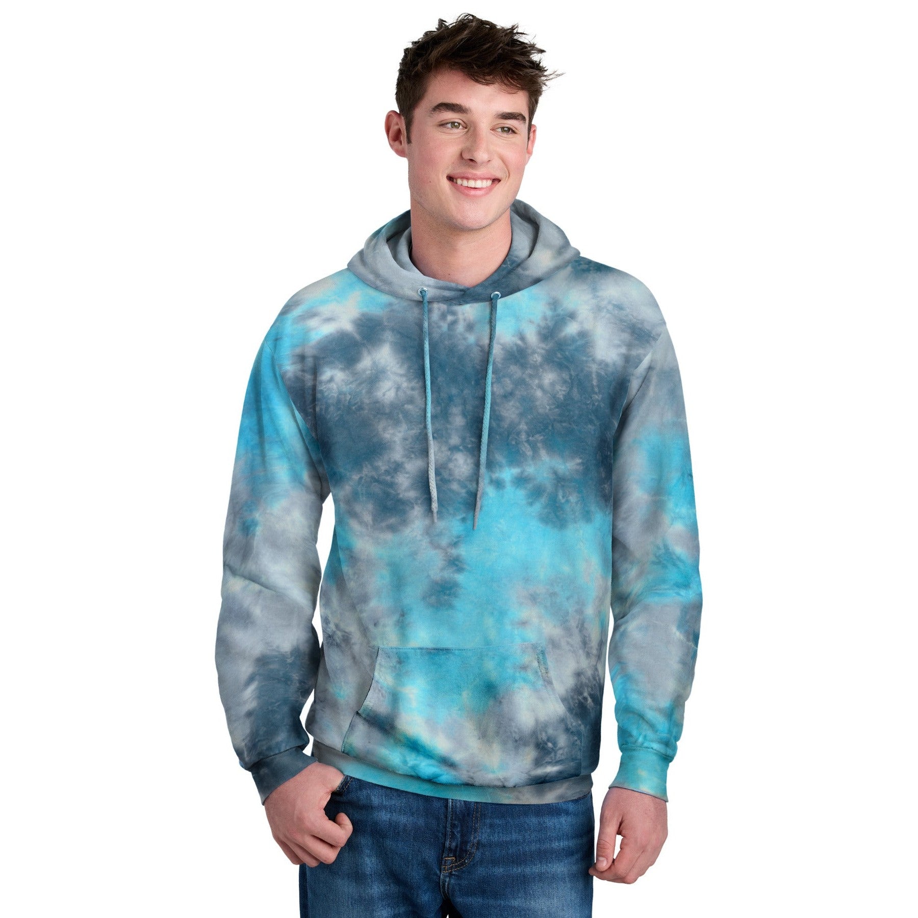 Port & Company-Port & Company® Crystal Tie-Dye Pullover Hoodie PC144-MedTech-5