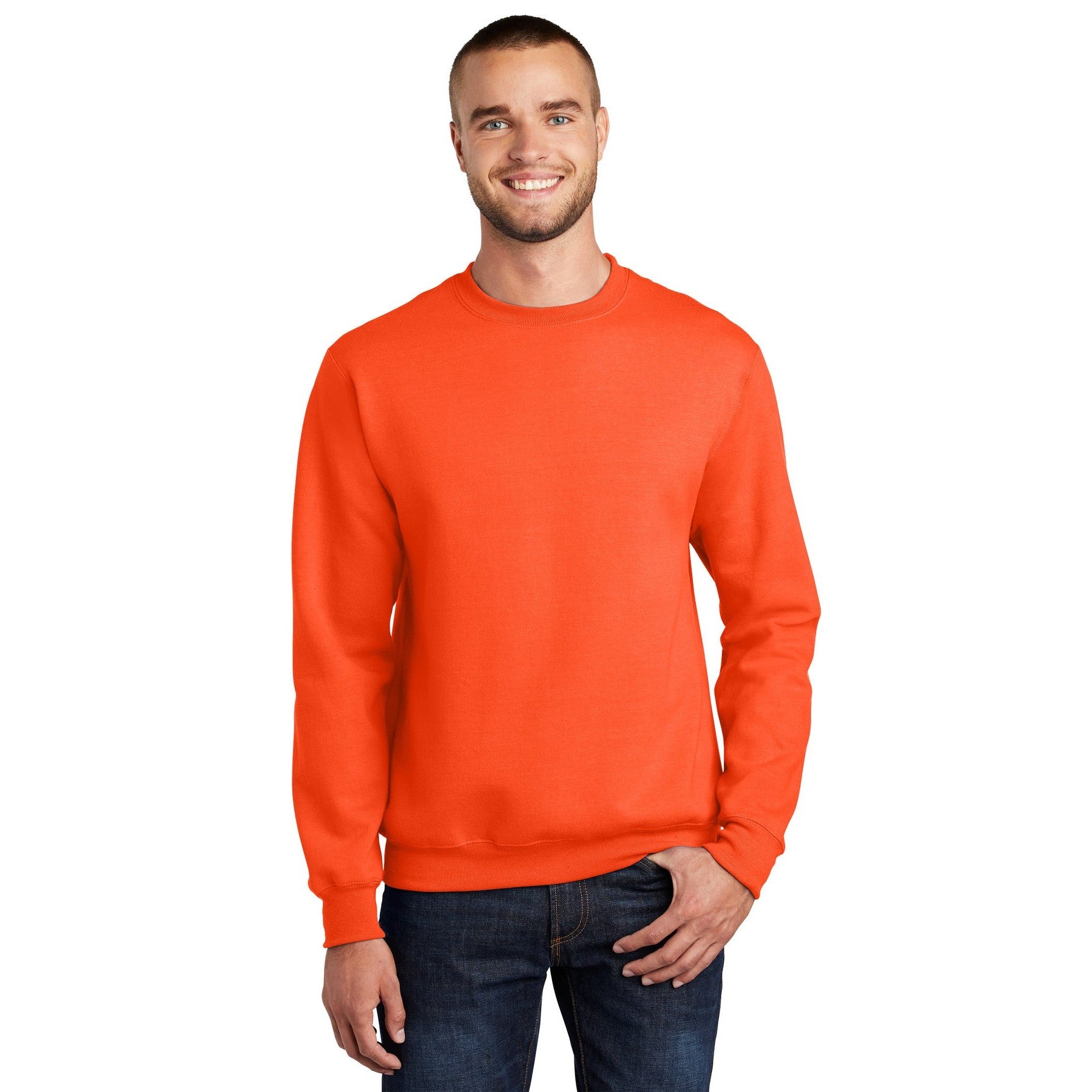 Port & Company-Port & Company® - Essential Fleece Crewneck Sweatshirt. PC90-MedTech-15