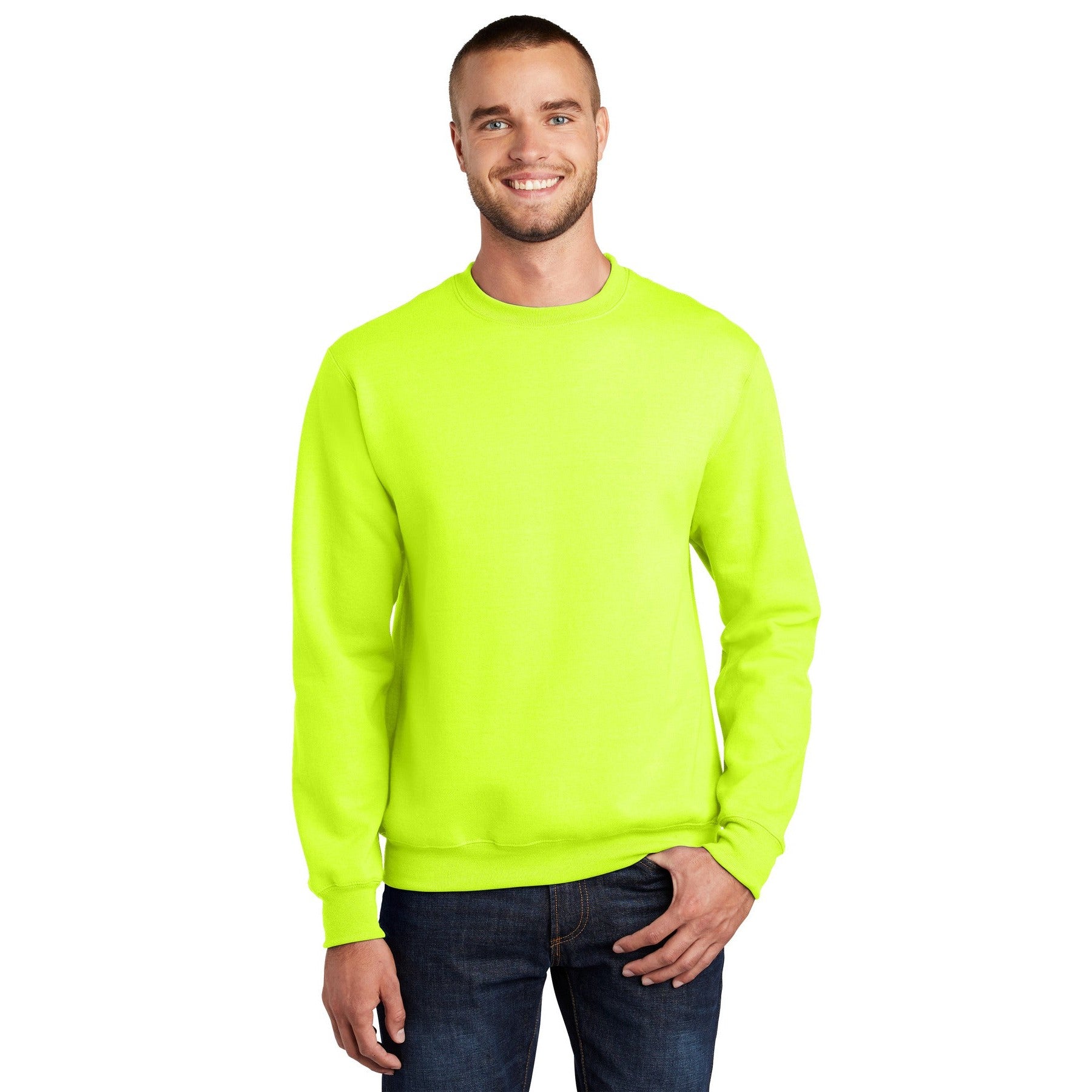 Port & Company-Port & Company® - Essential Fleece Crewneck Sweatshirt. PC90-MedTech-14