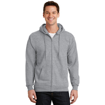Port & Company-Port & Company® - Essential Fleece Full-Zip Hooded Sweatshirt. PC90ZH-MedTech-2