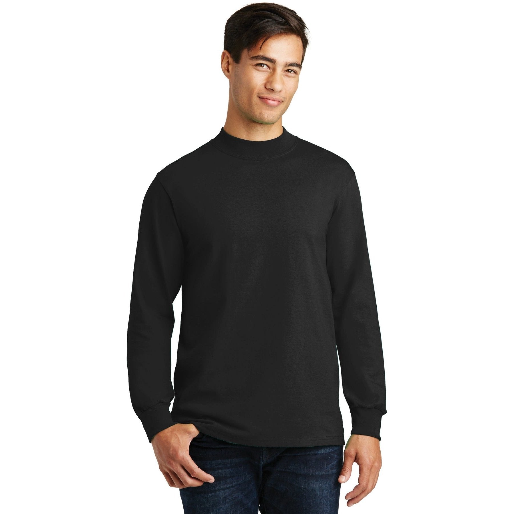 Port & Company-Port & Company® - Essential Mock Turtleneck. PC61M-MedTech-2