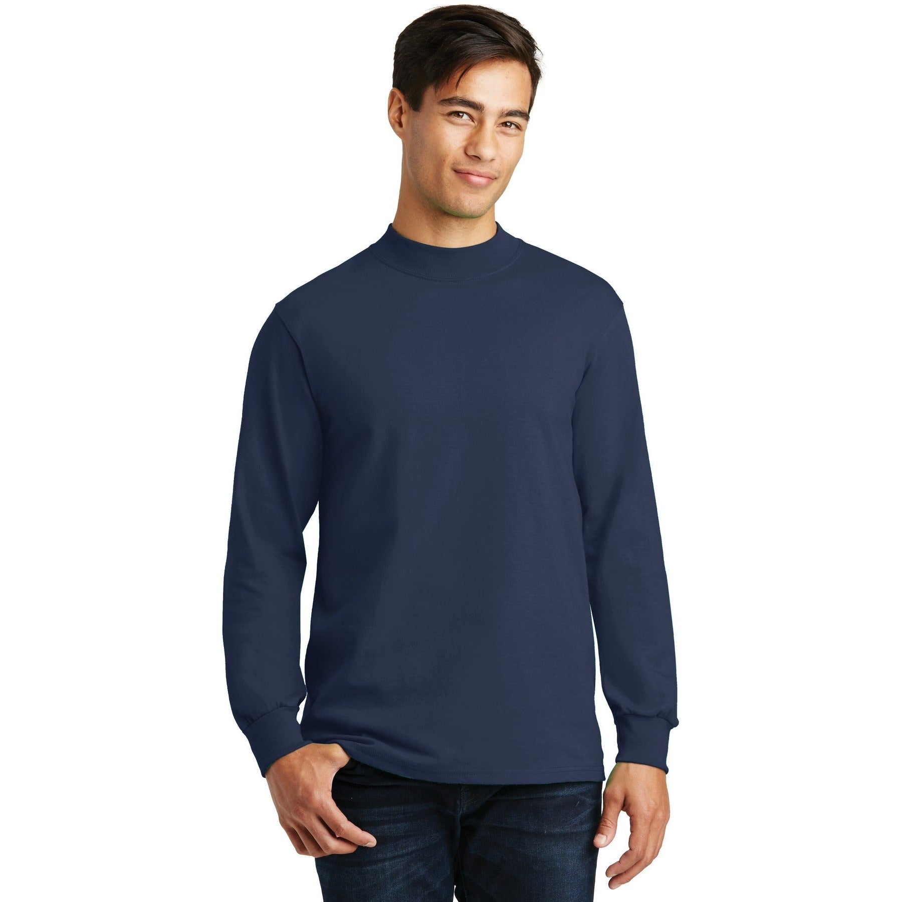 Port & Company-Port & Company® - Essential Mock Turtleneck. PC61M-MedTech-4