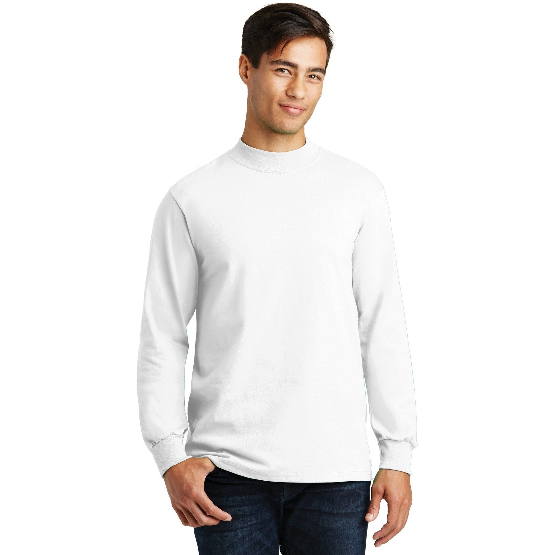 Port & Company-Port & Company® - Essential Mock Turtleneck. PC61M-MedTech-5