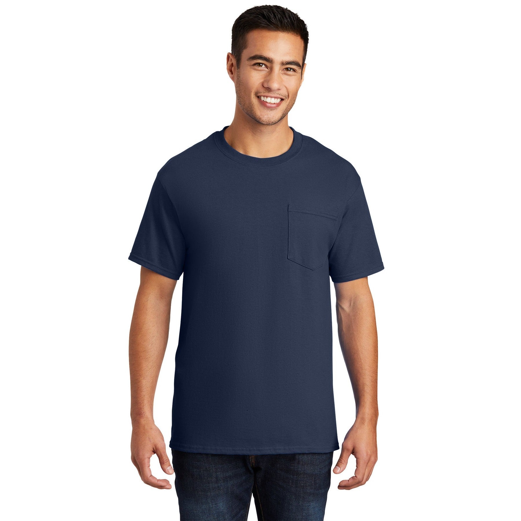 Port & Company-Port & Company® - Essential Pocket Tee. PC61P-MedTech-12