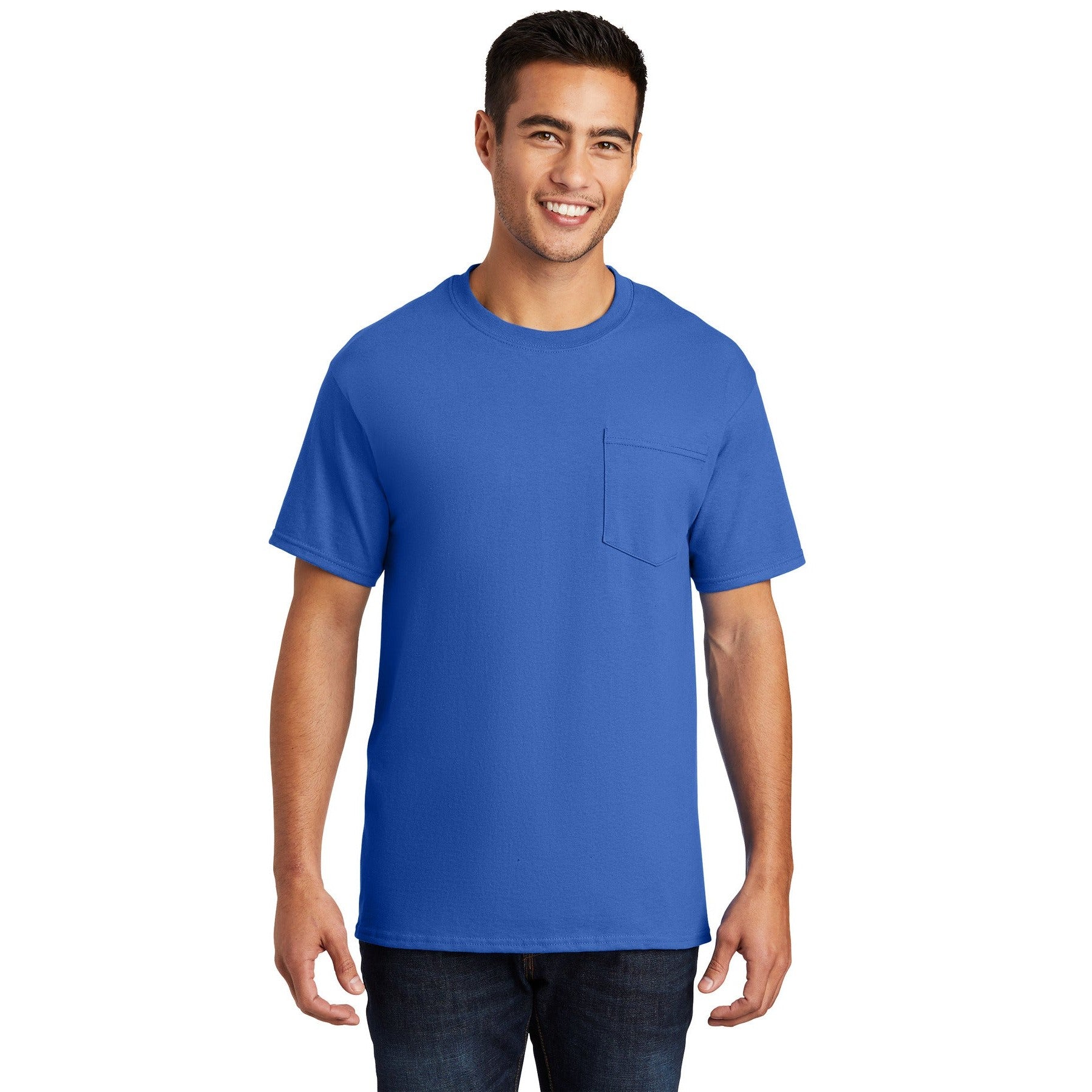 Port & Company-Port & Company® - Essential Pocket Tee. PC61P-MedTech-15