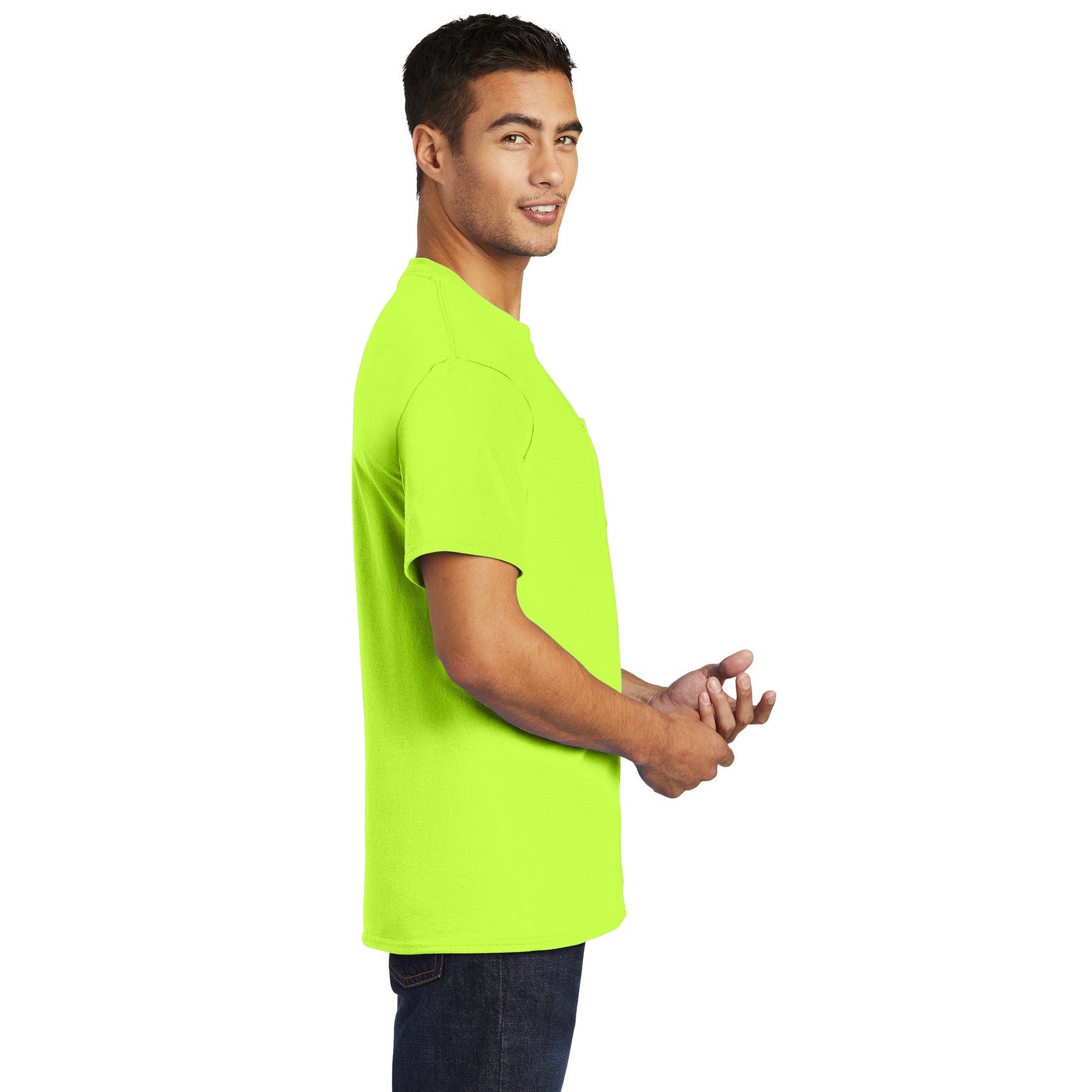 Port & Company-Port & Company® - Essential Pocket Tee. PC61P-MedTech-16