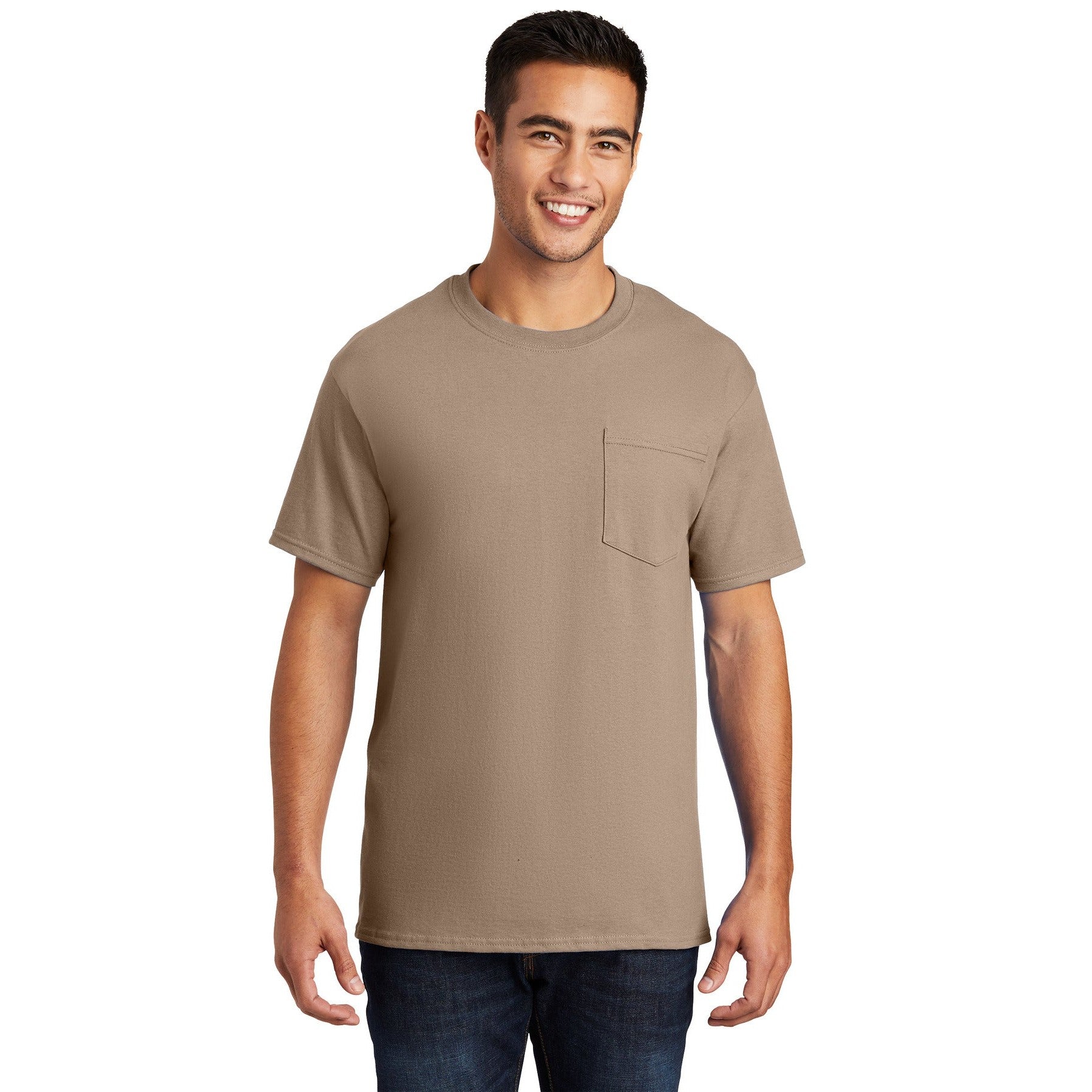 Port & Company-Port & Company® - Essential Pocket Tee. PC61P-MedTech-18