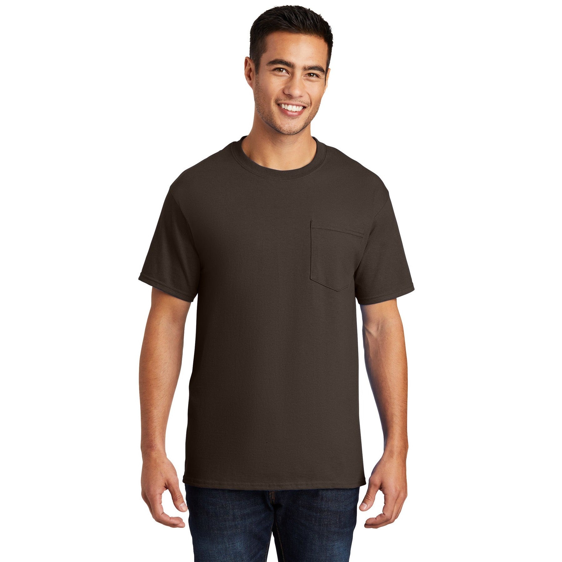 Port & Company-Port & Company® - Essential Pocket Tee. PC61P-MedTech-4
