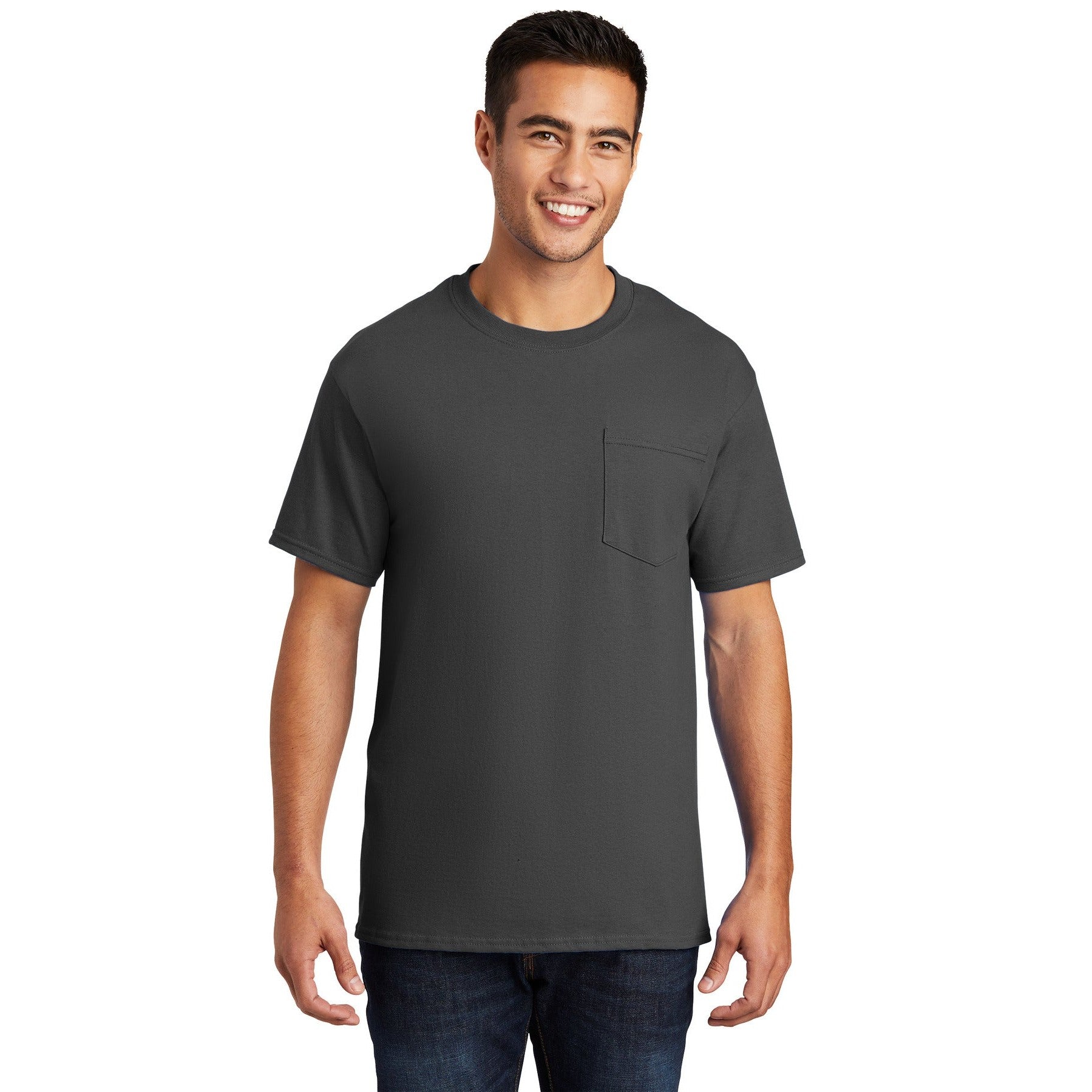 Port & Company-Port & Company® - Essential Pocket Tee. PC61P-MedTech-5