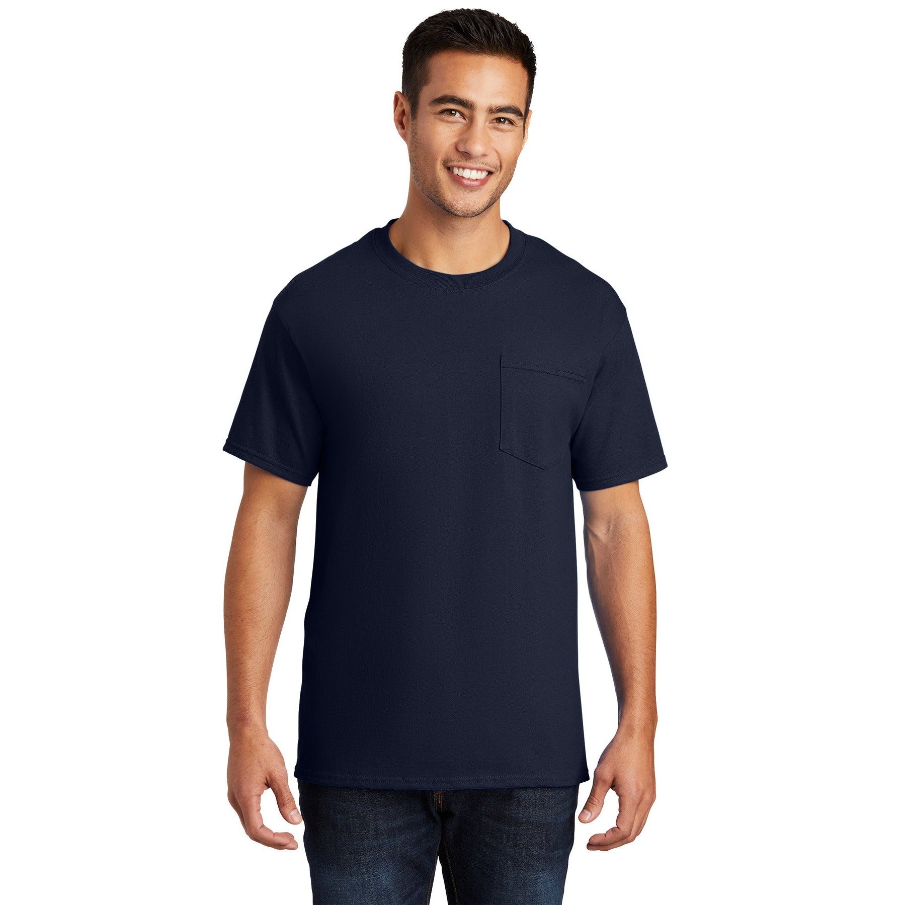 Port & Company-Port & Company® - Essential Pocket Tee. PC61P-MedTech-7