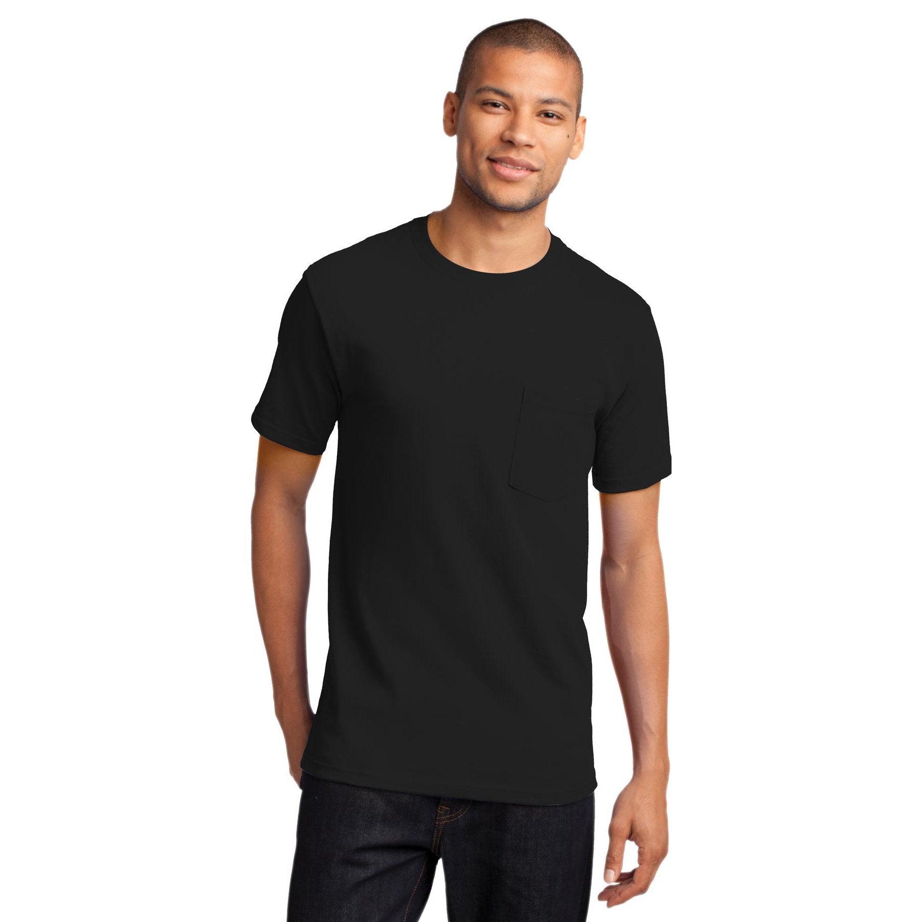 Port & Company-Port & Company® - Essential Pocket Tee. PC61P-MedTech-8
