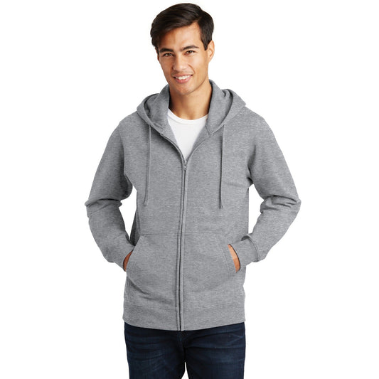 Port & Company-Port & Company® Fan Favorite Fleece Full-Zip Hooded Sweatshirt. PC850ZH-MedTech-1