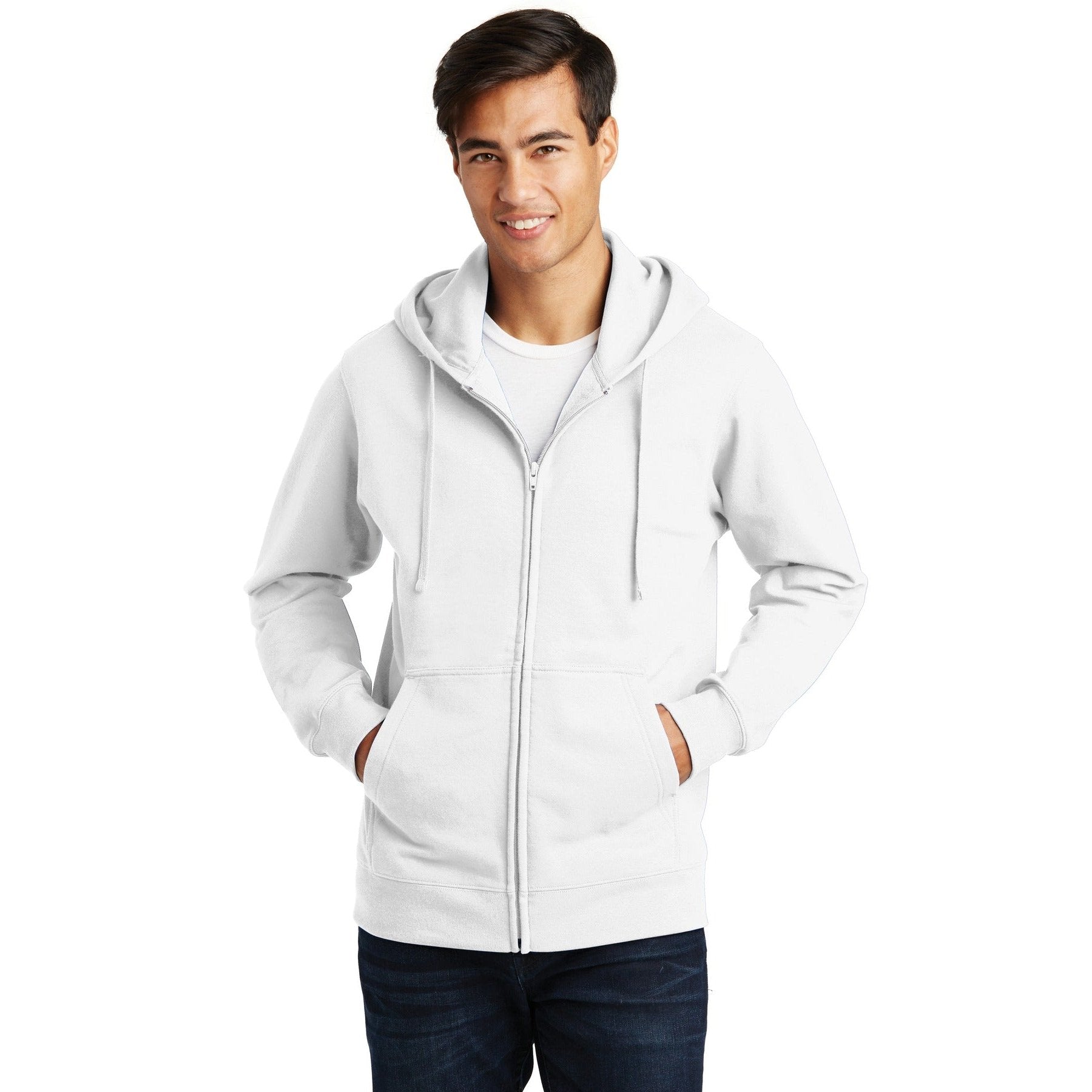 Port & Company-Port & Company® Fan Favorite Fleece Full-Zip Hooded Sweatshirt. PC850ZH-MedTech-11