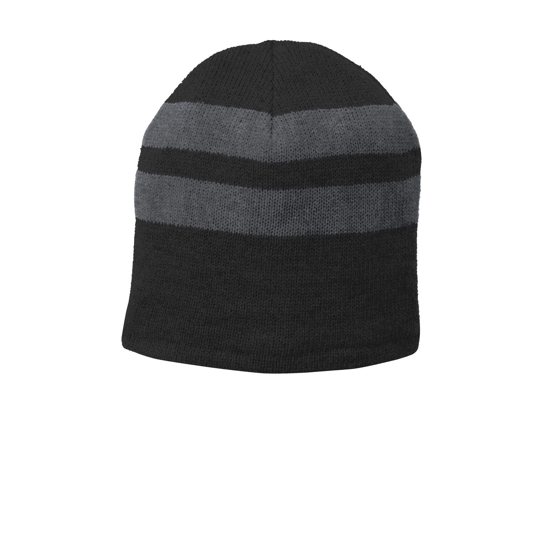 Port & Company-Port & Company® Fleece-Lined Striped Beanie Cap. C922-MedTech-2