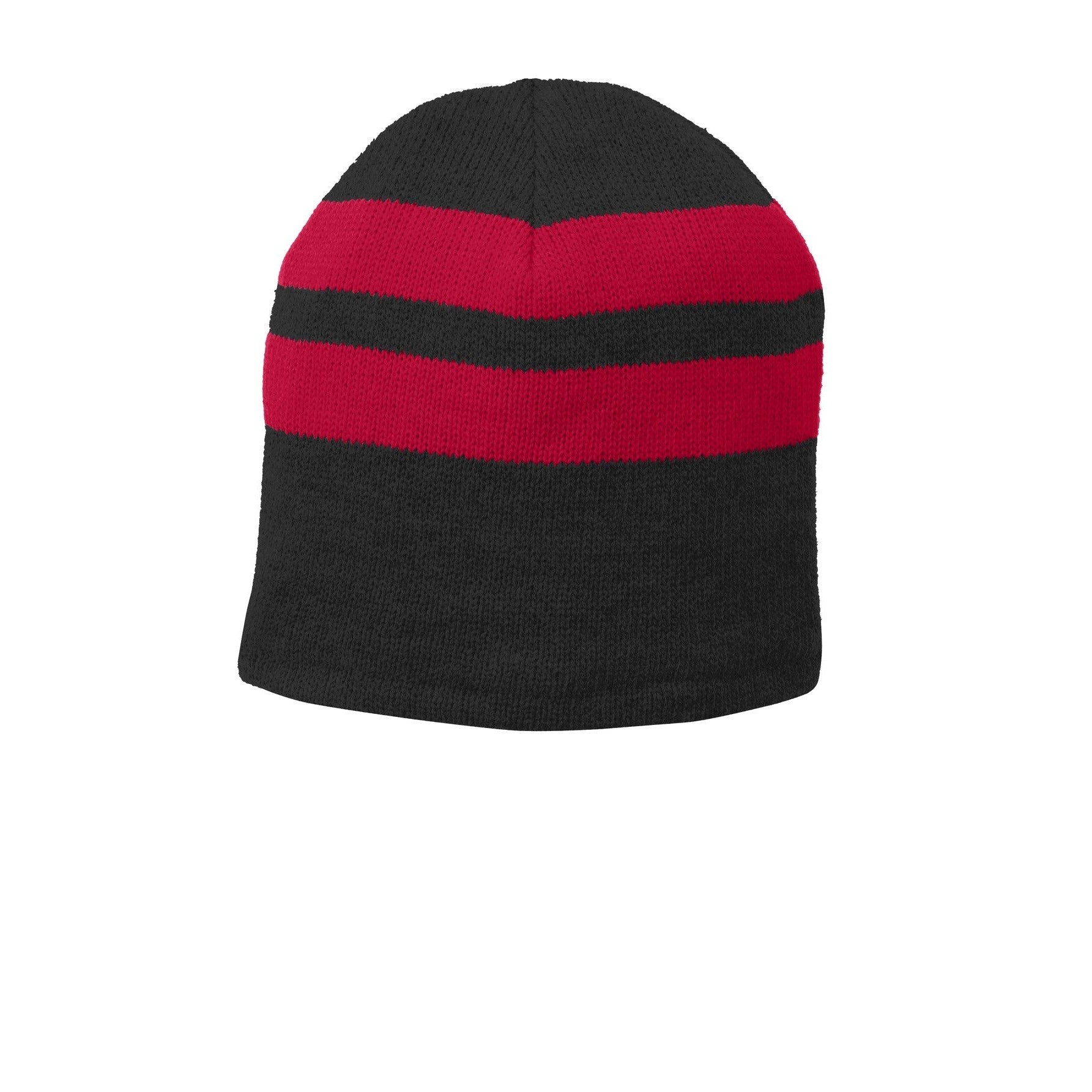 Port & Company-Port & Company® Fleece-Lined Striped Beanie Cap. C922-MedTech-3