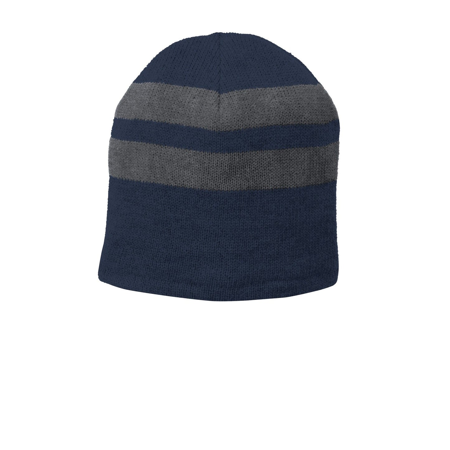 Port & Company-Port & Company® Fleece-Lined Striped Beanie Cap. C922-MedTech-5