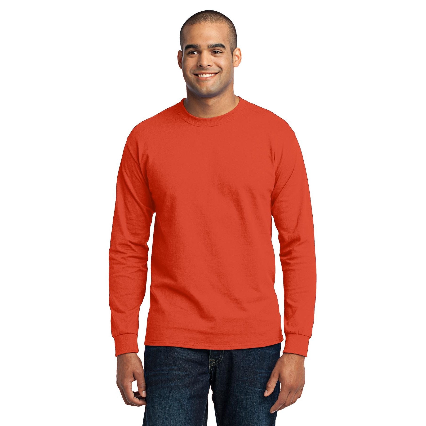 Port & Company-Port & Company® - Long Sleeve Core Blend Tee. PC55LS-MedTech-13