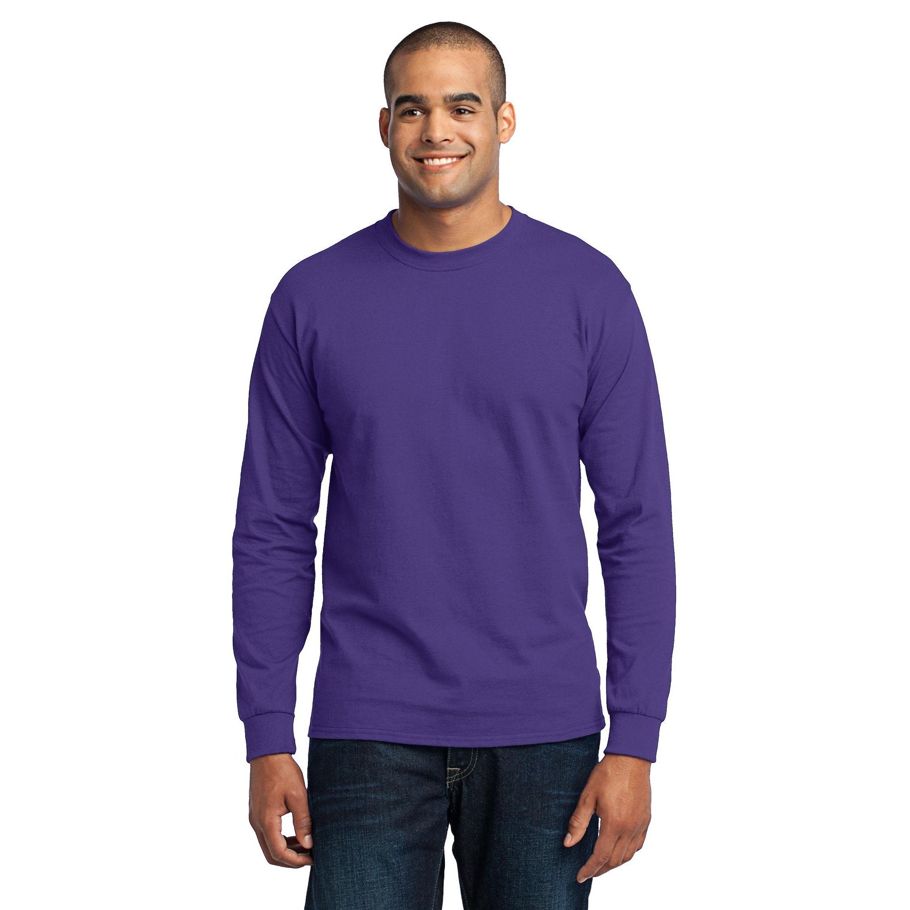 Port & Company-Port & Company® - Long Sleeve Core Blend Tee. PC55LS-MedTech-14