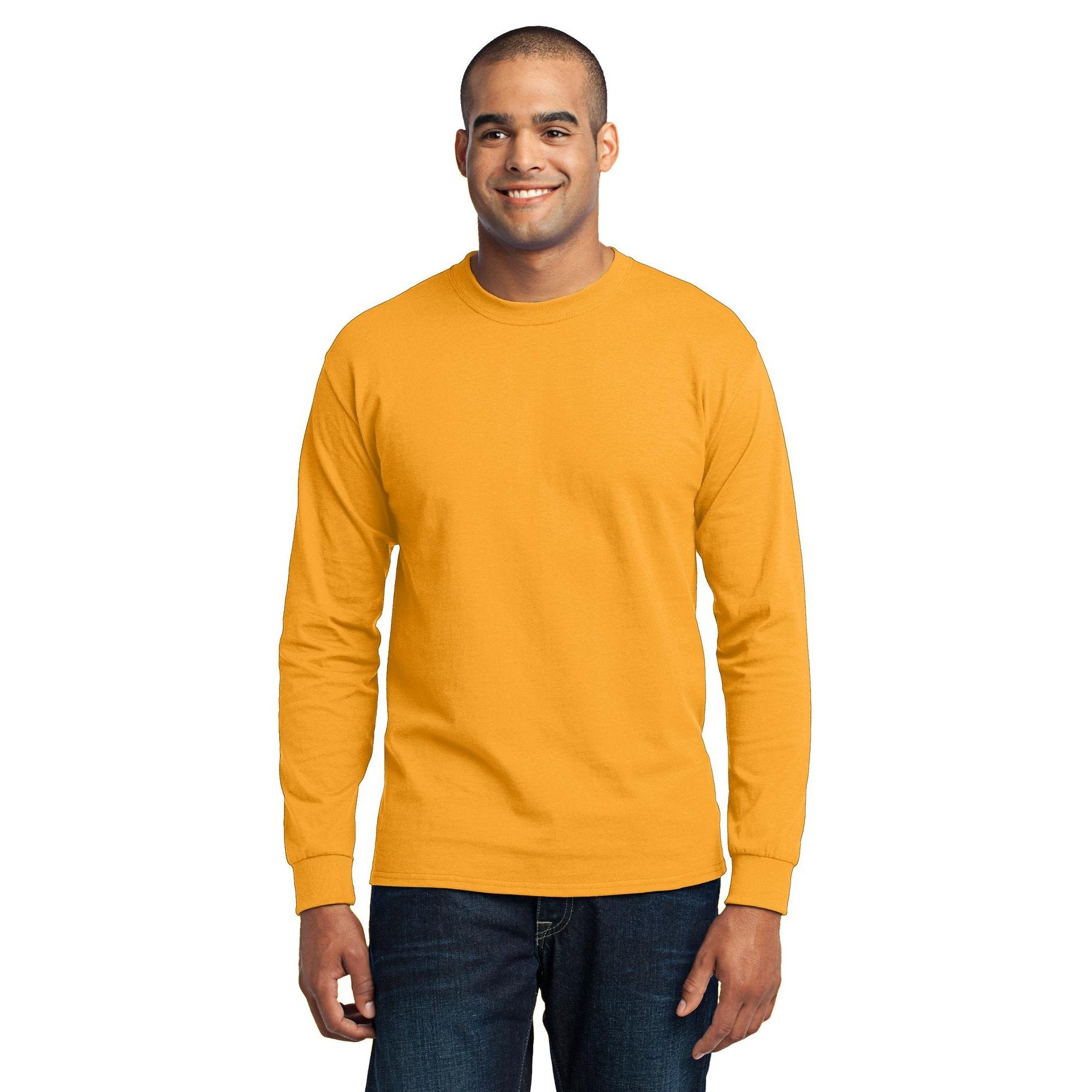 Port & Company-Port & Company® - Long Sleeve Core Blend Tee. PC55LS-MedTech-7