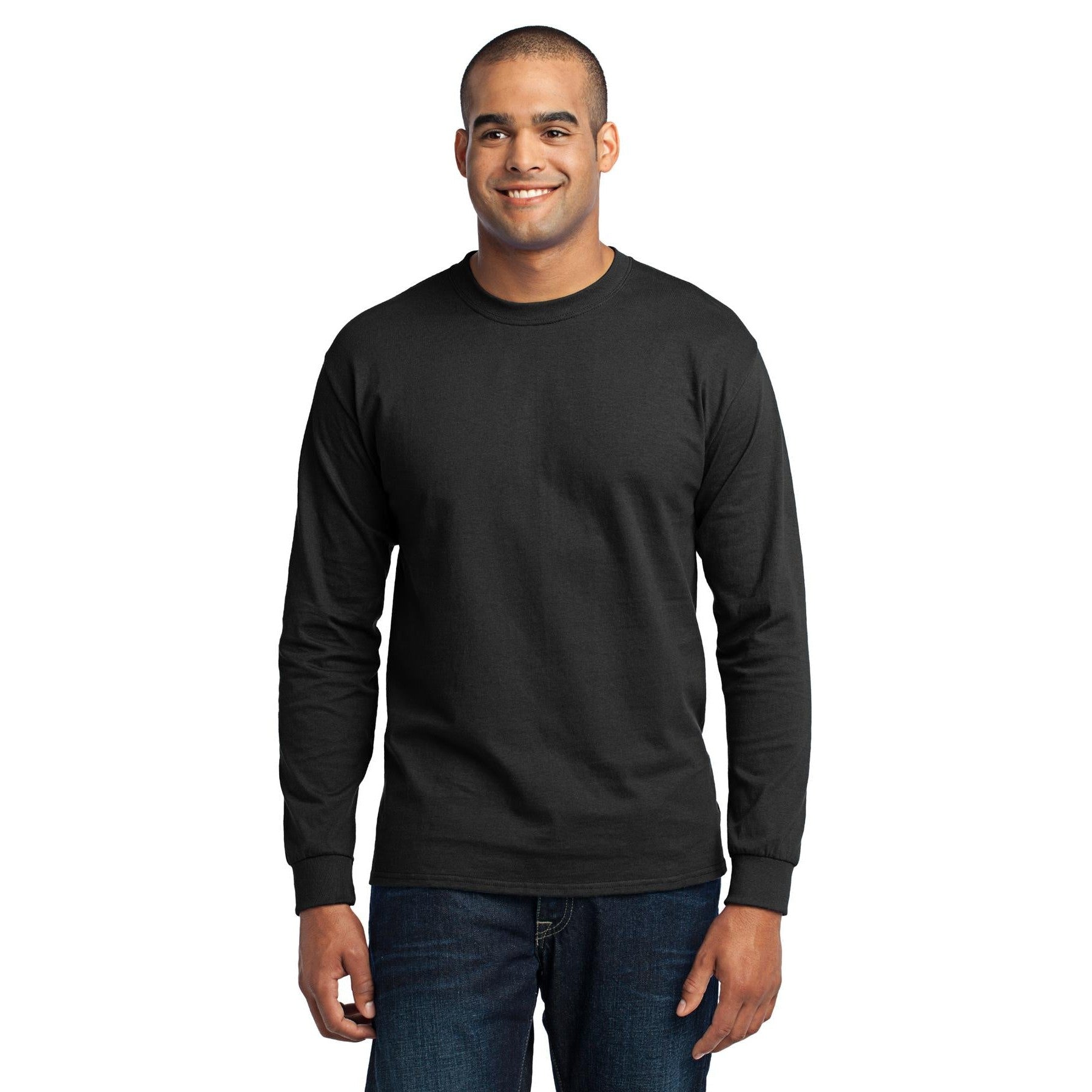 Port & Company-Port & Company® - Long Sleeve Core Blend Tee. PC55LS-MedTech-8