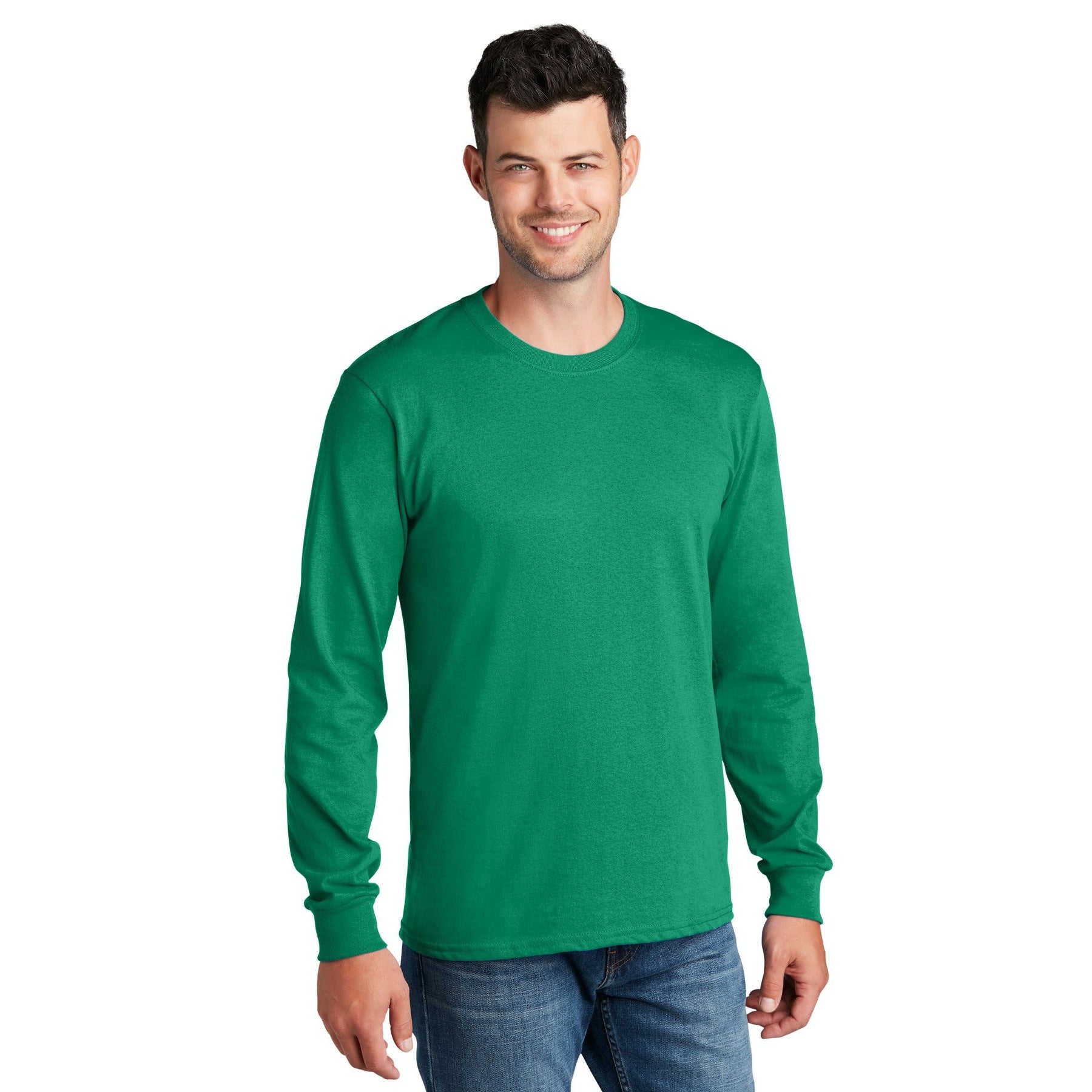Port & Company-Port & Company® - Long Sleeve Core Cotton Tee. PC54LS-MedTech-11