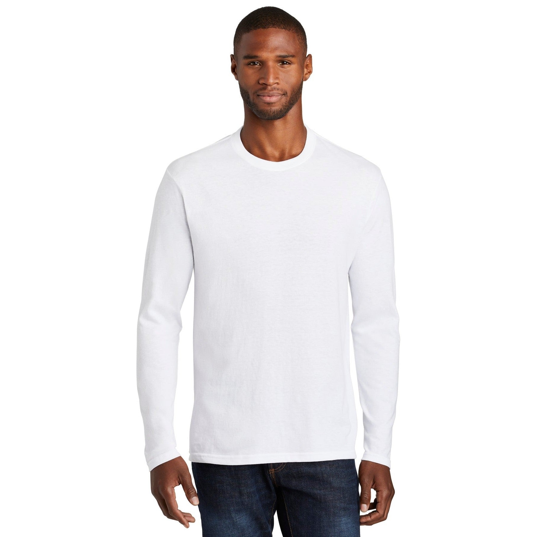 Port & Company-Port & Company ® Long Sleeve Fan Favorite ™ Blend Tee. PC455LS-MedTech-7