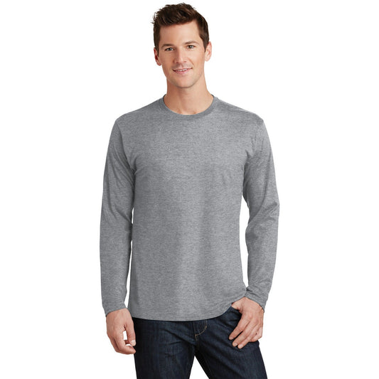 Port & Company-Port & Company® Long Sleeve Fan Favorite Tee. PC450LS-MedTech-1