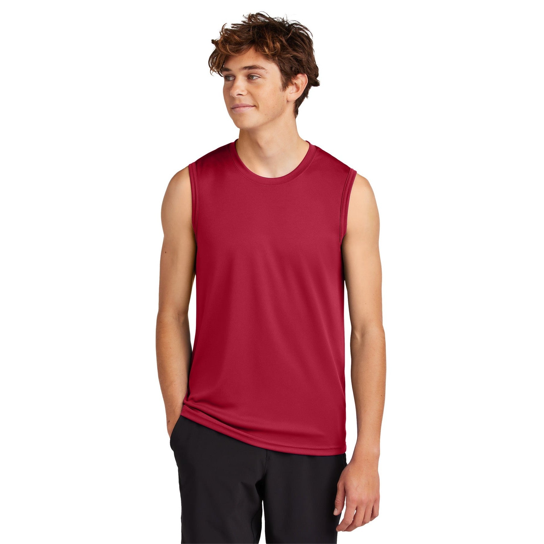 Port & Company-Port & Company® Performance Sleeveless Tee PC380SL-MedTech-3