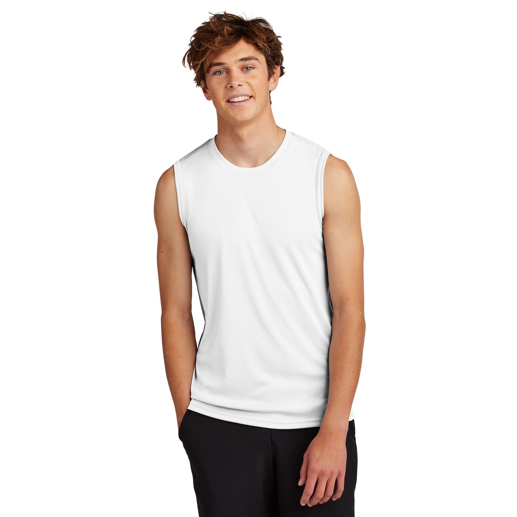 Port & Company-Port & Company® Performance Sleeveless Tee PC380SL-MedTech-7