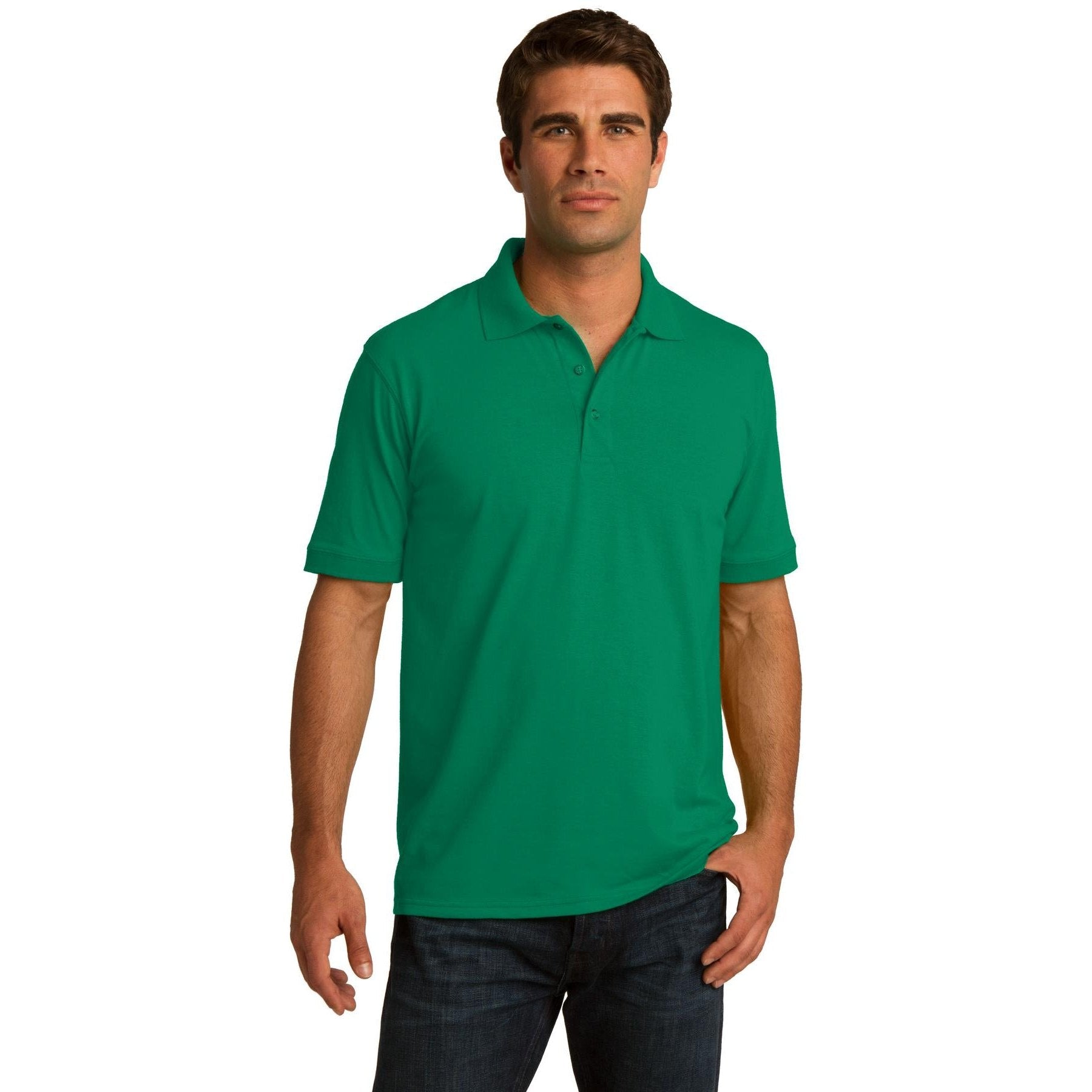 Port & Company-Port & Company® Tall Core Blend Jersey Knit Polo. KP55T-MedTech-8