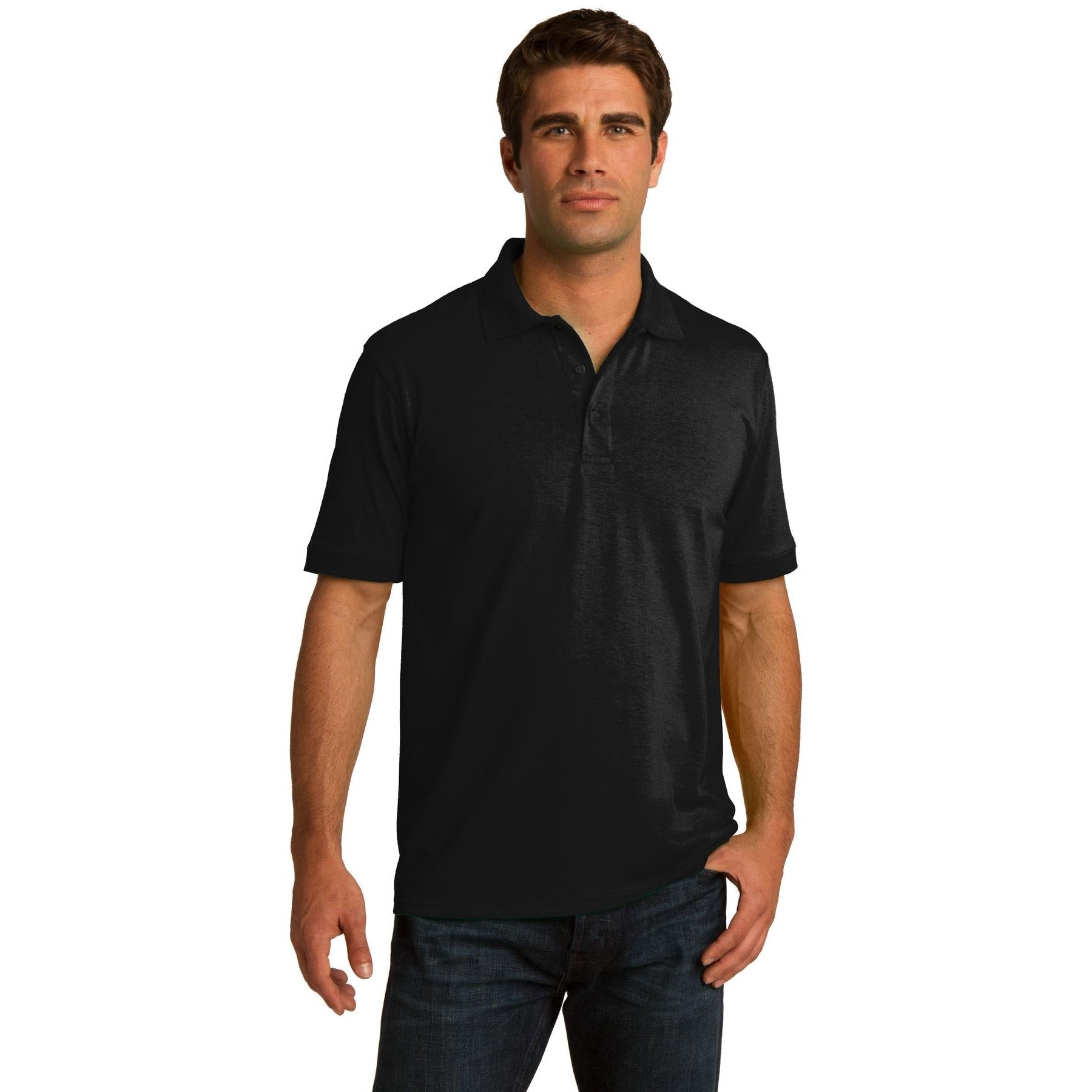Port & Company-Port & Company® Tall Core Blend Jersey Knit Polo. KP55T-MedTech-7