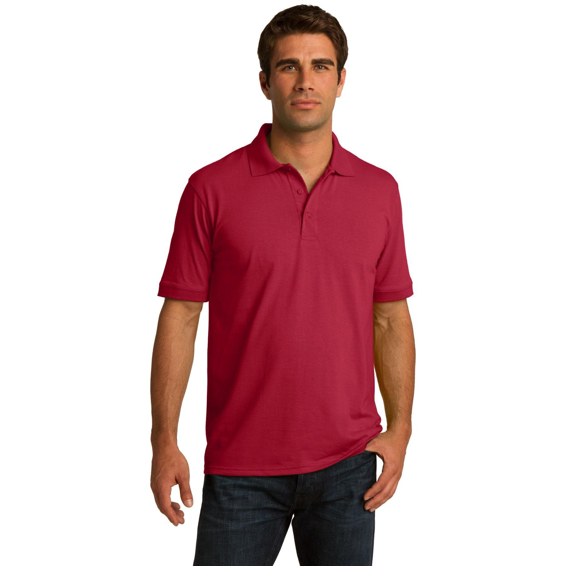 Port & Company-Port & Company® Tall Core Blend Jersey Knit Polo. KP55T-MedTech-13