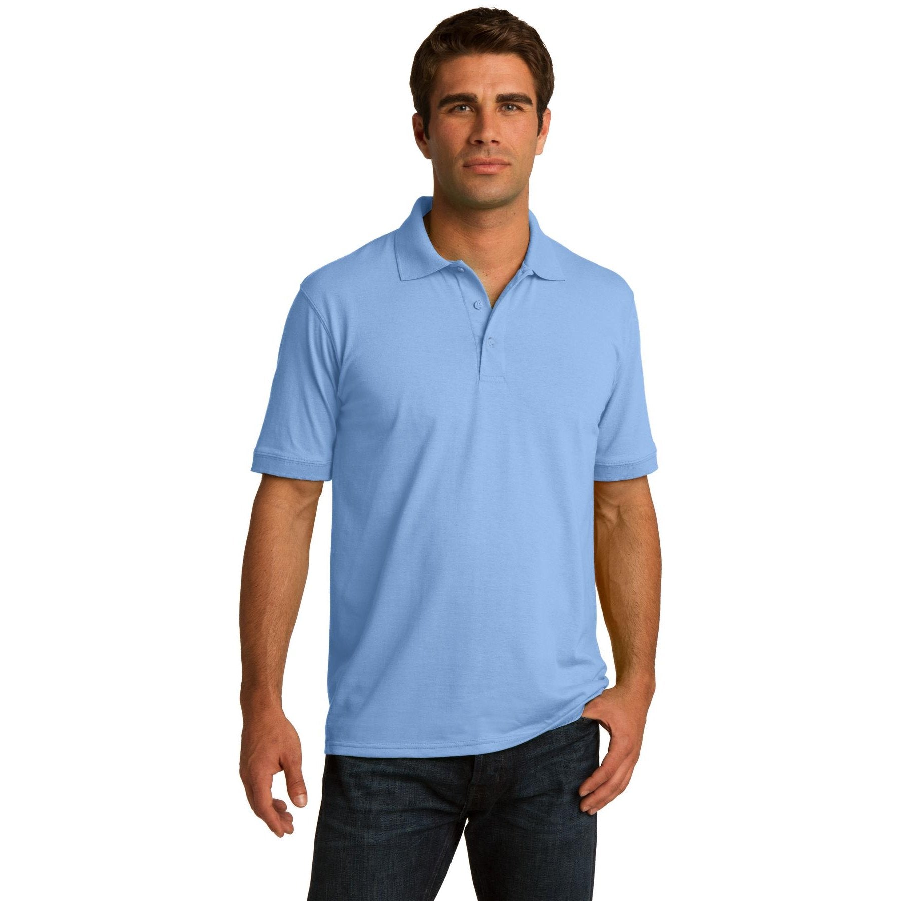 Port & Company-Port & Company® Tall Core Blend Jersey Knit Polo. KP55T-MedTech-9